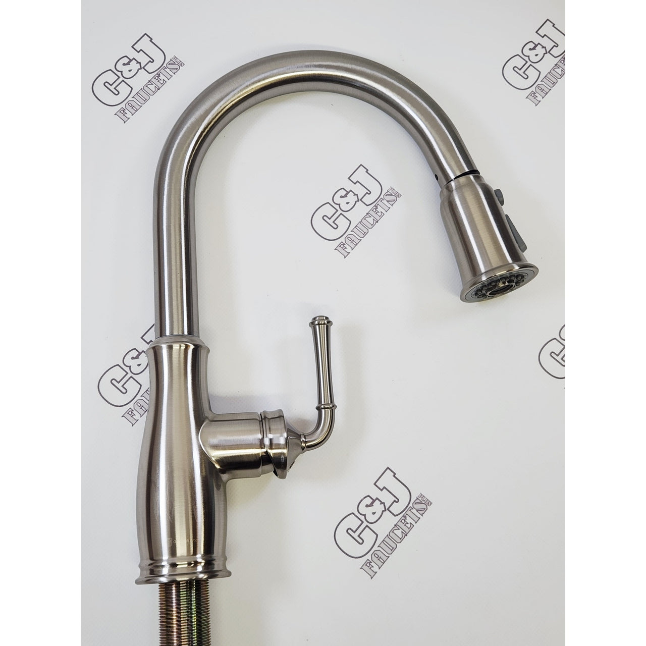 Glacier Bay 1008 089 084 Kagan 1.75 GPM PullDown Kitchen Faucet -Stainless Steel