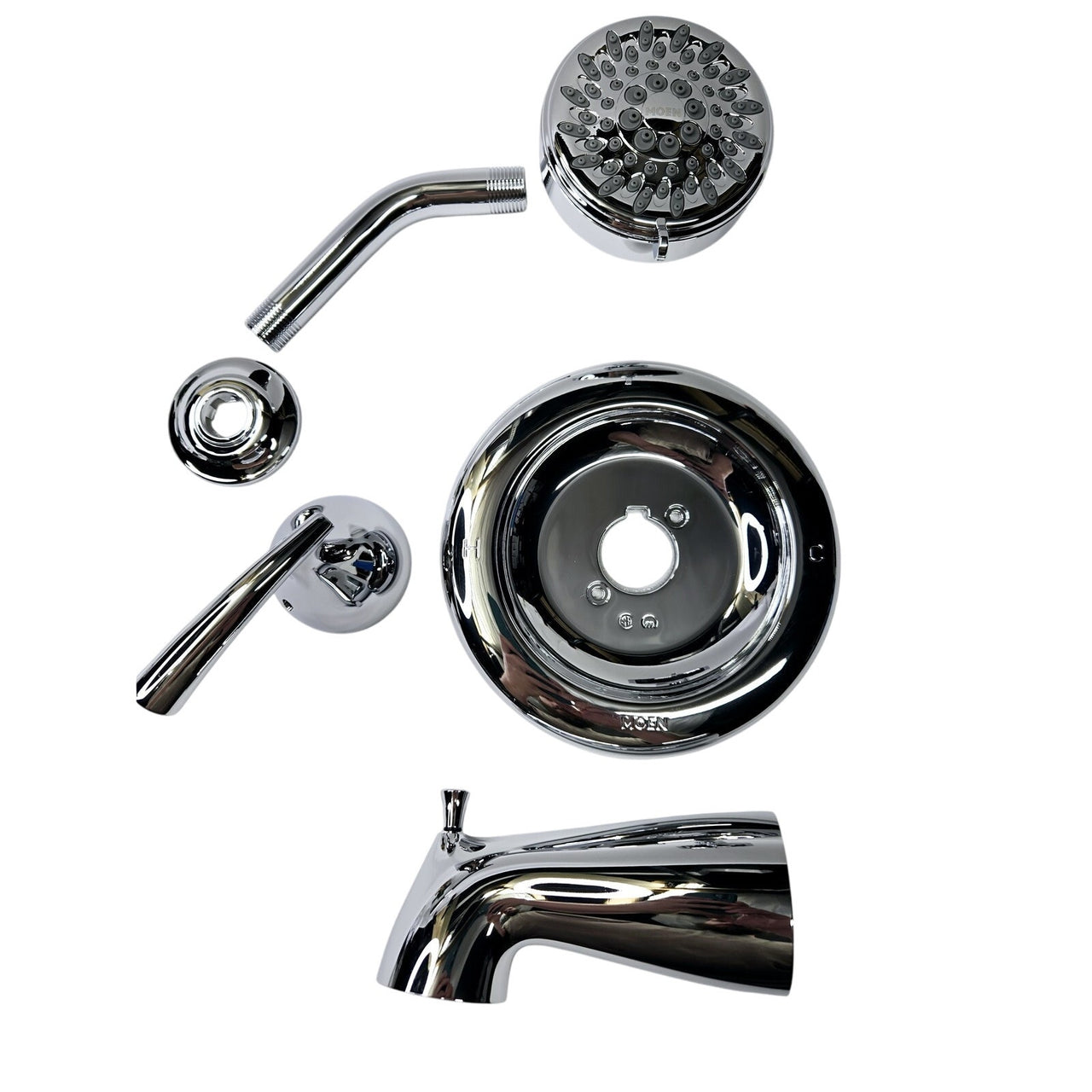 Moen 82330 Essie Single-Handle 5-Spray Tub and Shower Faucet - Chrome