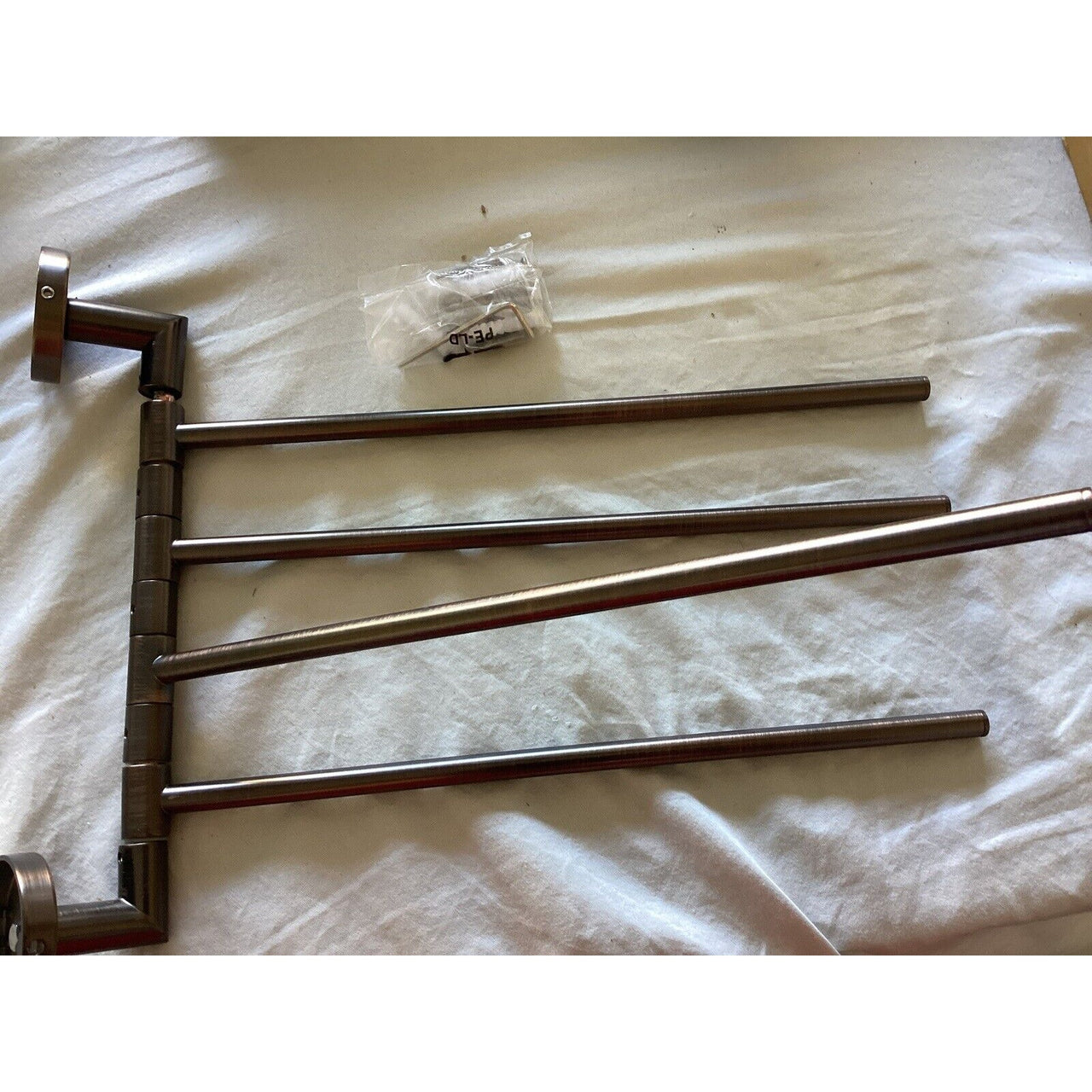 Signature Hardware 353729 Colvin Quadruple Towel Bar - Oil Rubbed Bronze