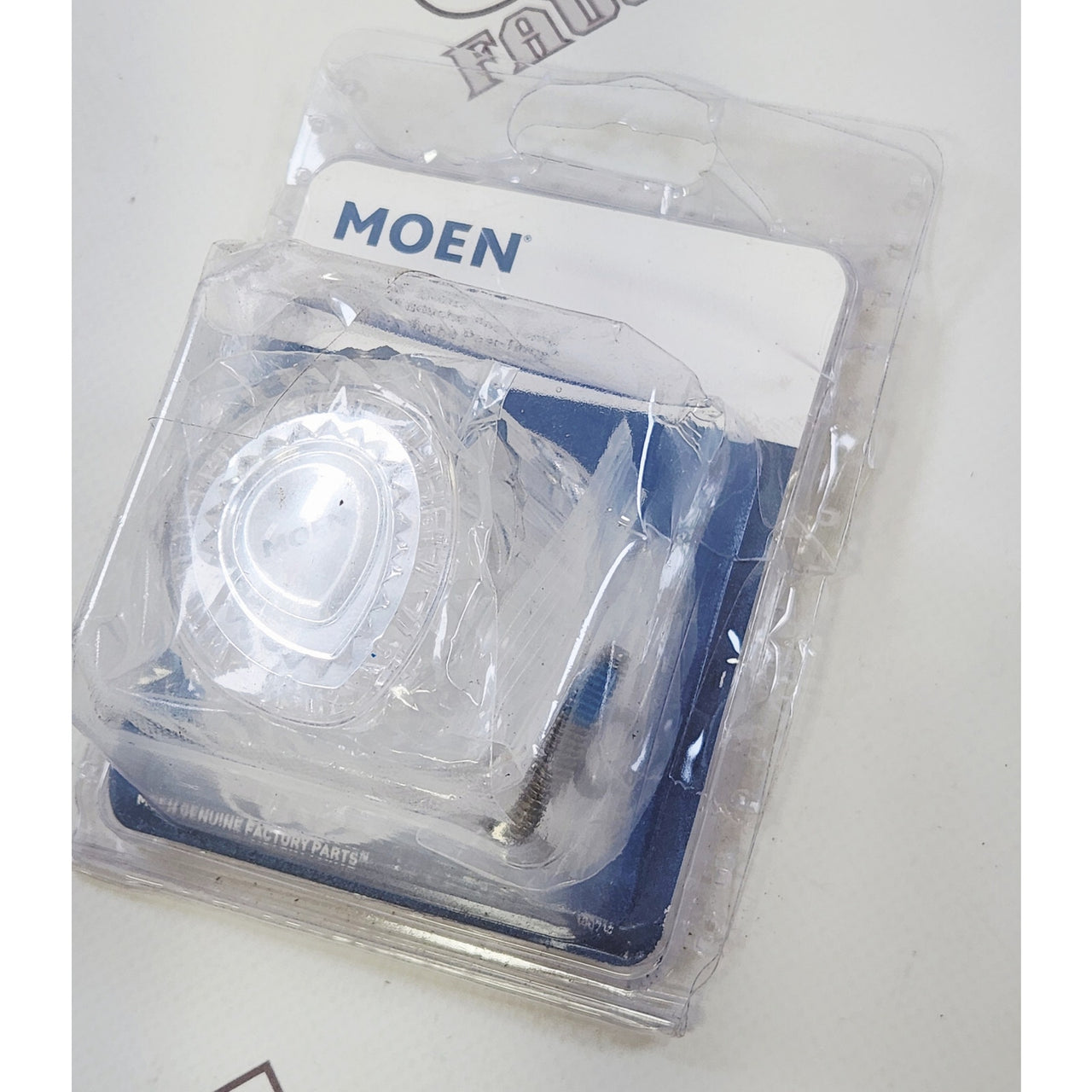 Moen 100710 Tub Shower Single Handle Knob Replacement Kit - Clear