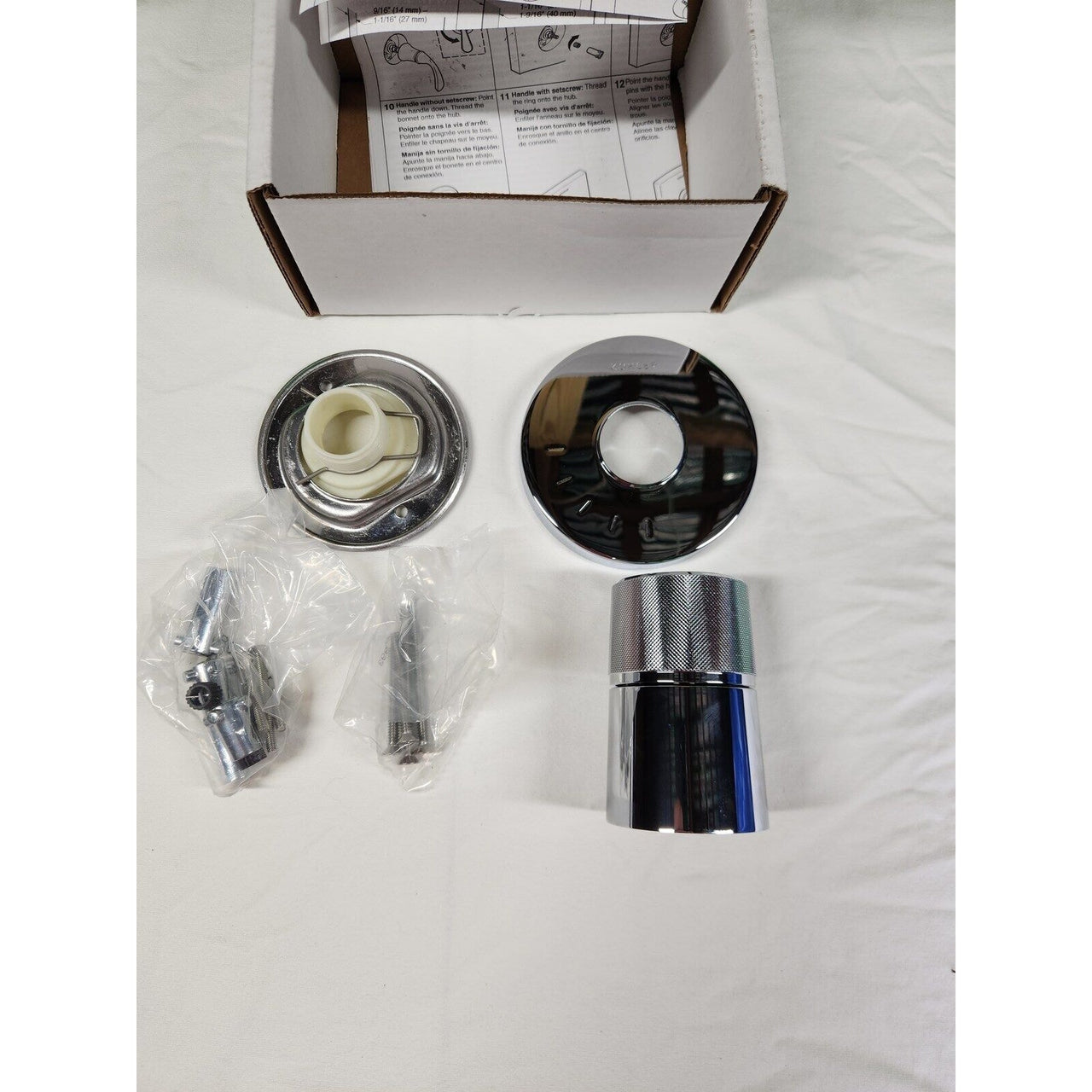 Kohler T78025-8-CP Components Volume Control Valve Trim - Polished Chrome