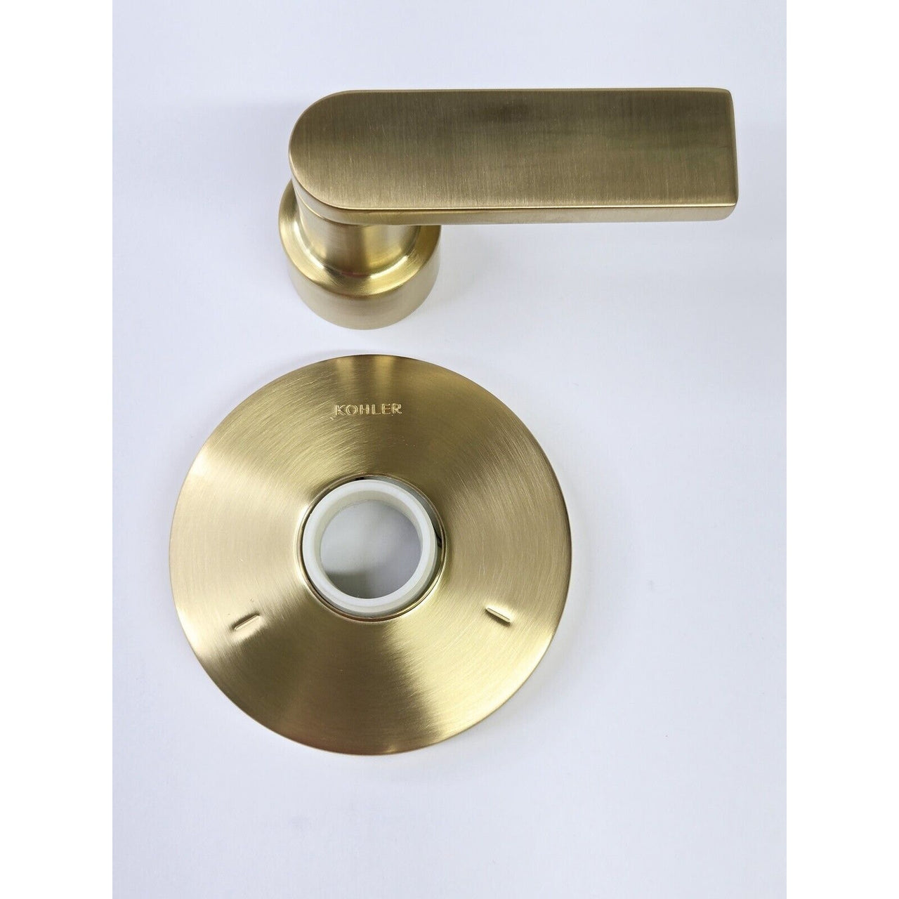 Kohler T73140-4-2MB Composed Transfer Trim with Lever Handle - Brushed Brass