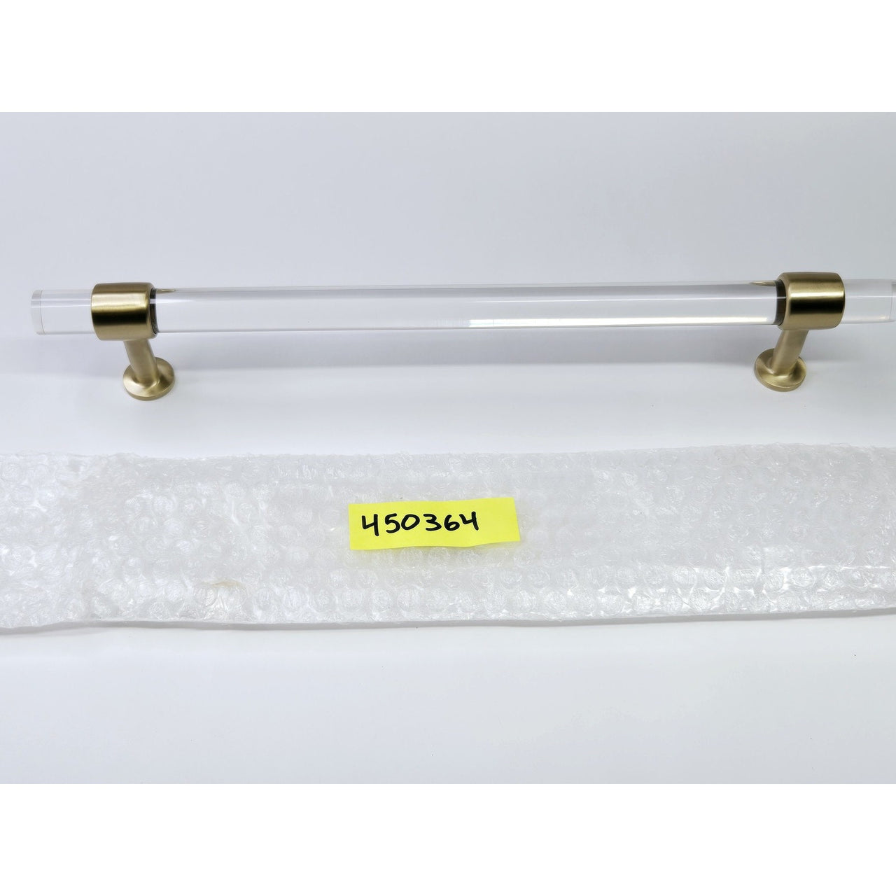 Signature Hardware 450364 12" Beryn Acrylic Appliance Pull - Satin Brass
