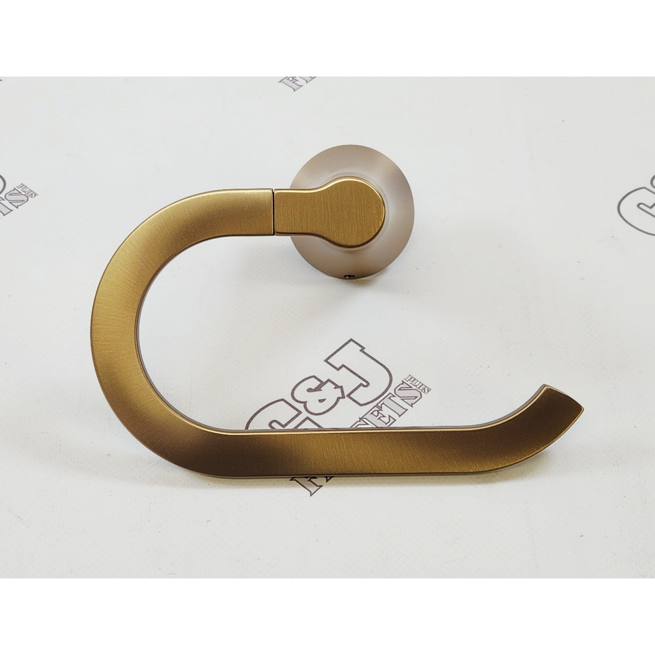 Moen YB0786BZG Jase 6-13/16" Towel Ring - Bronzed Gold