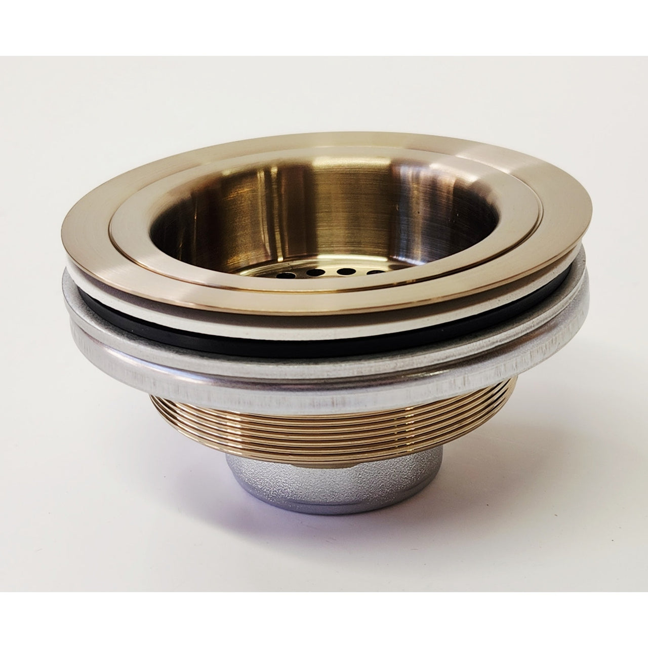 Brizo 69052-GL Brass Basket Strainer for Standard Kitchen Sinks - Luxe Gold READ