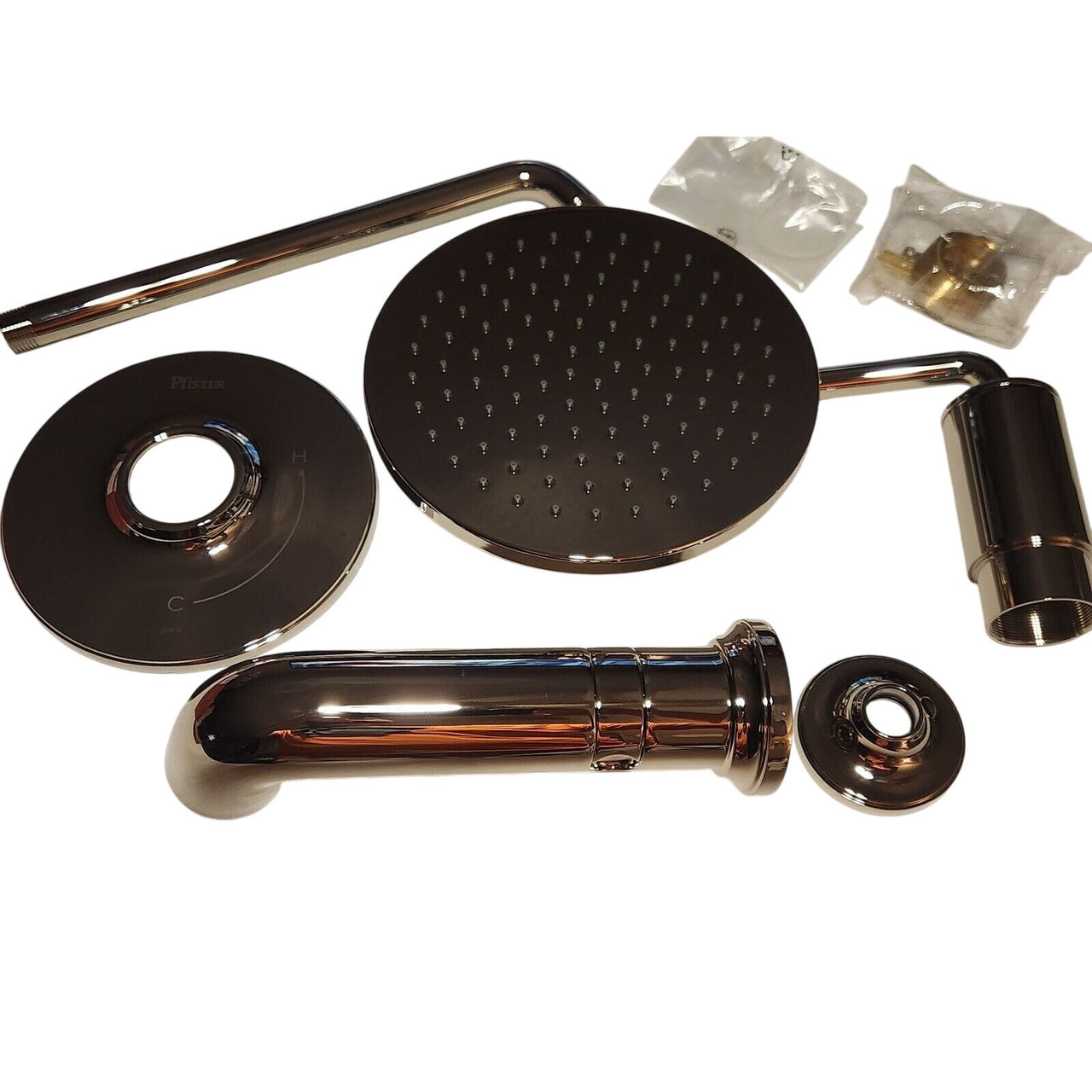 Pfister LG89-8TNTD Tenet 1-Handle Tub and Shower Trim Kit - Polished Nickel