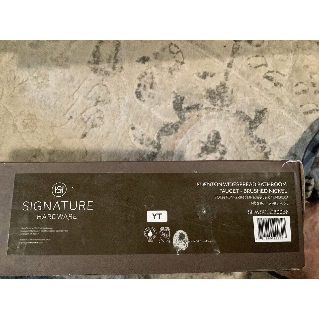 Signature Hardware 447883 Edenton Bathroom Faucet - Brushed Nickel