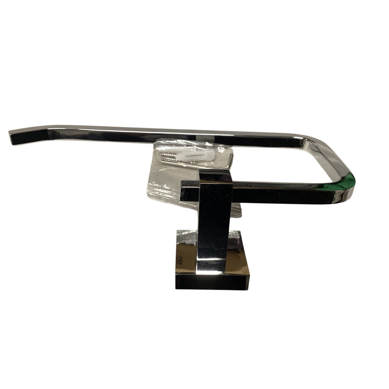 Signature Hardware 295815 Albury 9-1/2" Wall-Mounted Towel Ring - Chrome