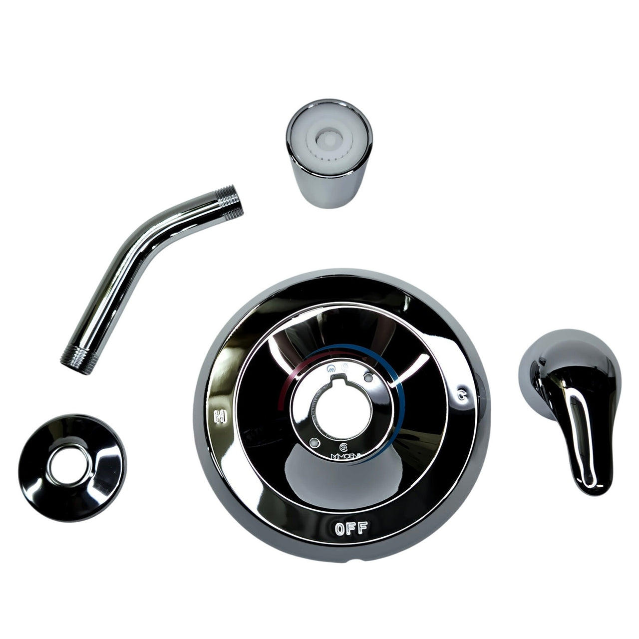 Moen L2352 Chateau 1-Spray Shower Trim with Valve - Chrome