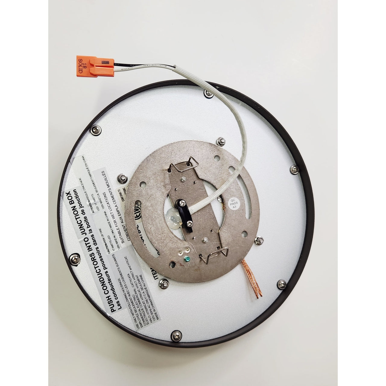 Kovacs P841-647B-L LED 8" Wide Light Flush Mount - Painted Copper Bronze Patina