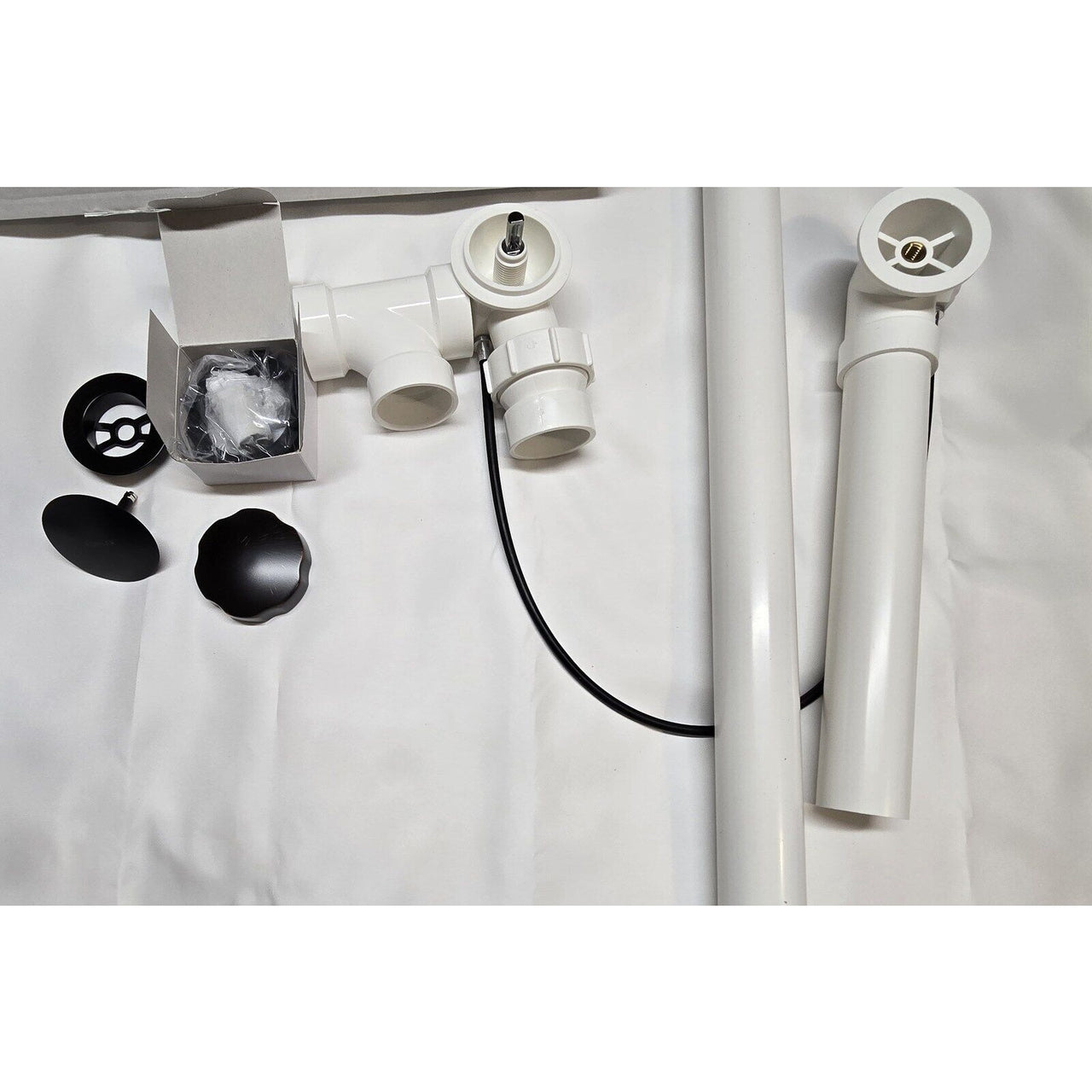 Kohler 7213-2BZ Clearflo Cable Bath Drain with PVC Tubing - Oil Rubbed Bronze