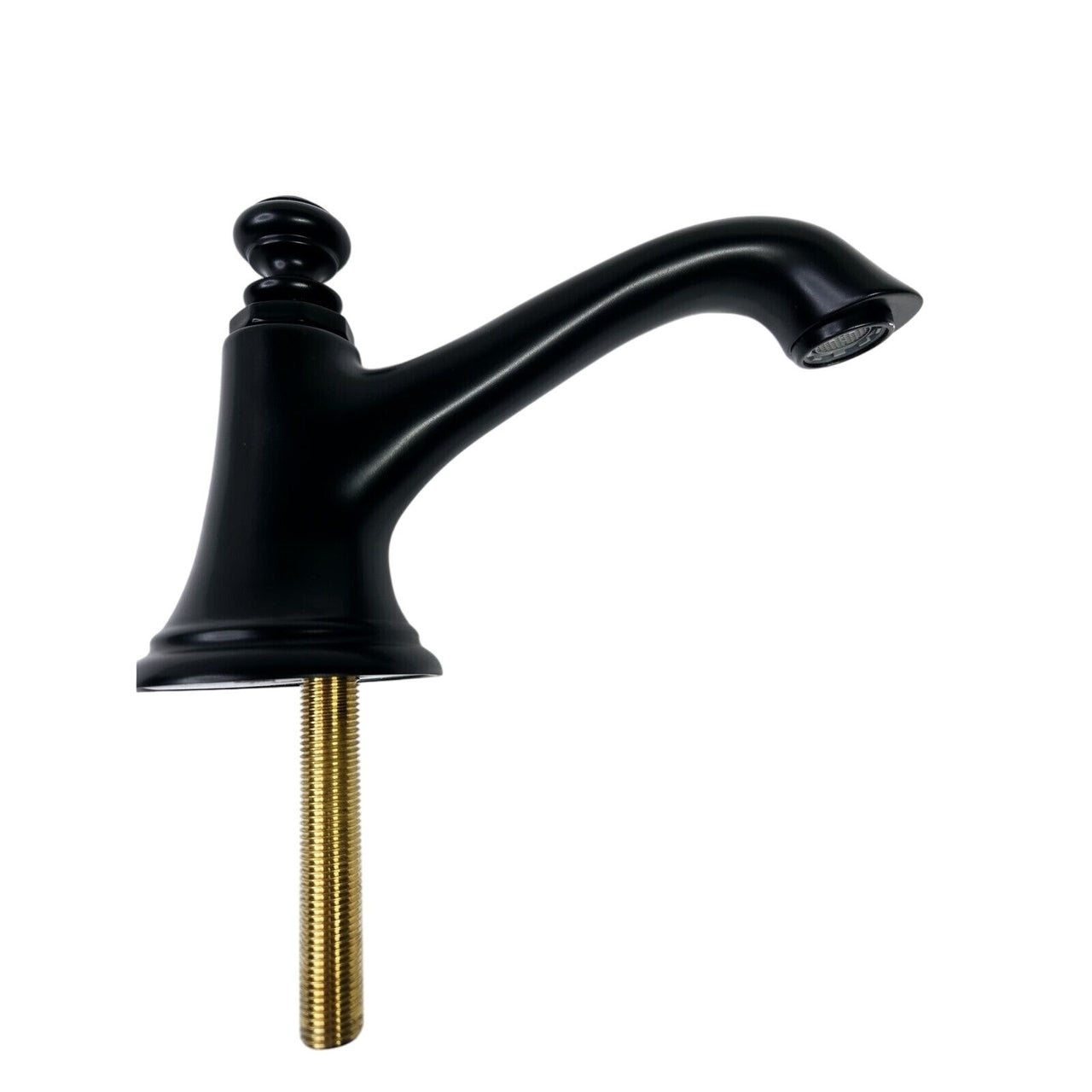Kohler 72759-BL Artifacts Bell Design Bathroom Sink Spout Only - Matte Black