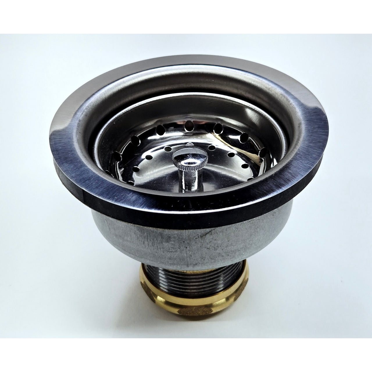 Proflo PF1434BRSS Standard 3-1/2" Basket Strainer - Stainless Steel