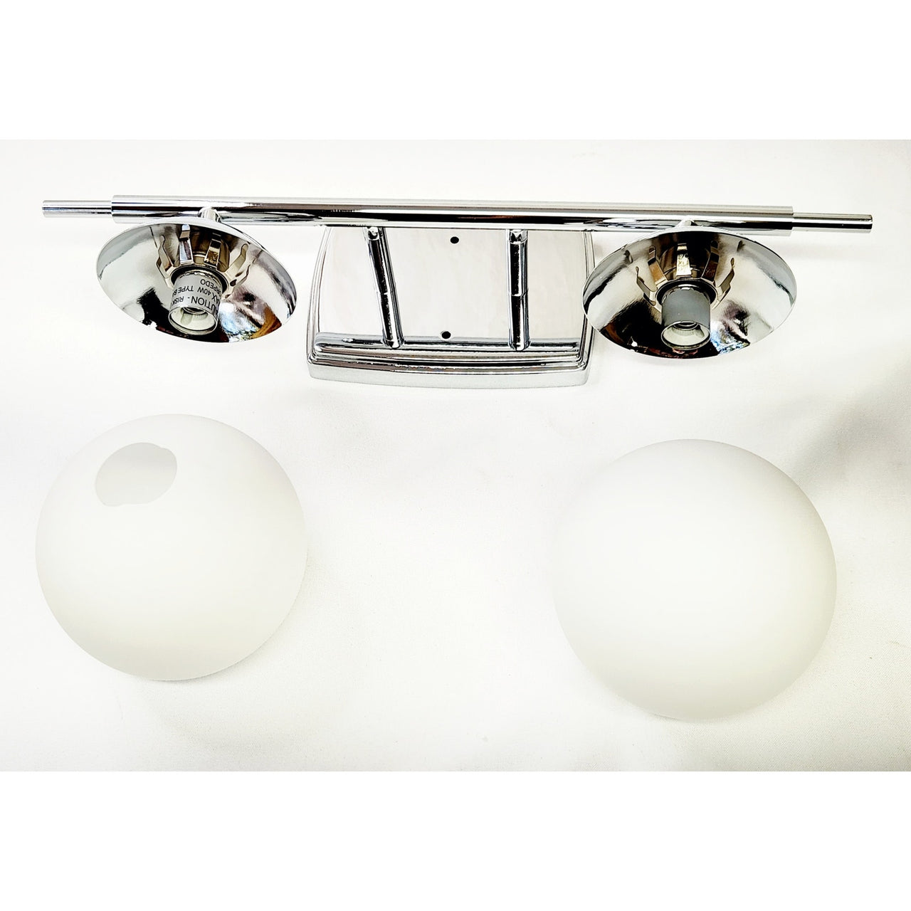 Justice Design Group FSN-8962-OPAL-CROM Fusion Light - Polished Chrome READ