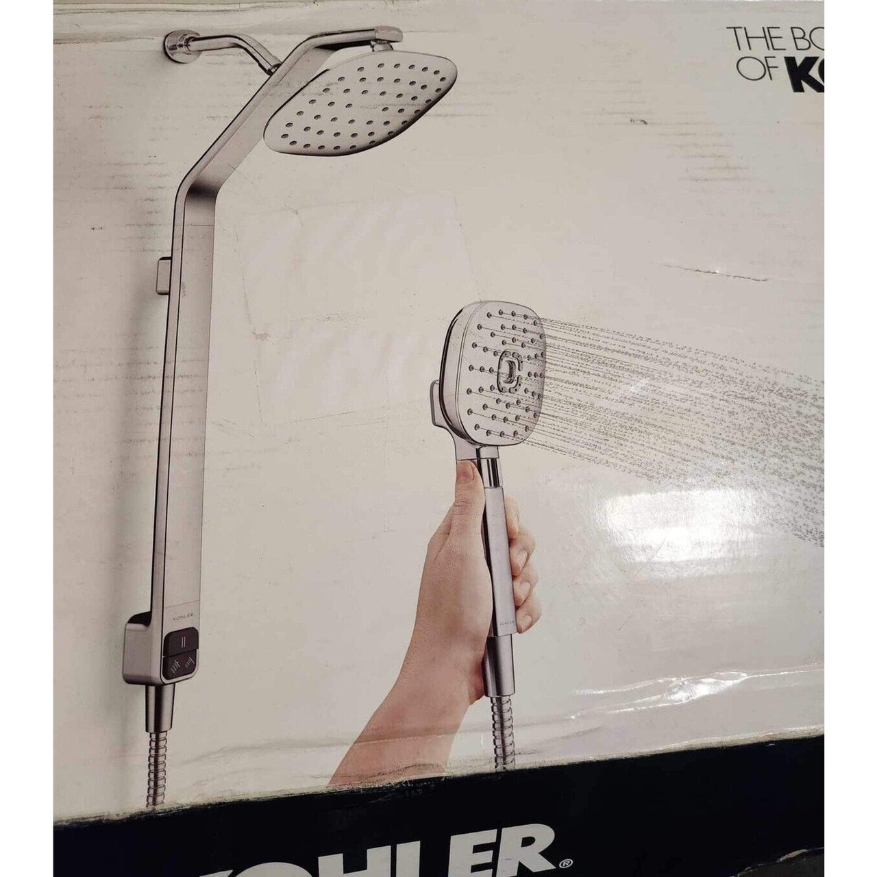 Kohler 27971-G-CP Windet 3 in 1 Showering Rail Combo - Polished Chrome