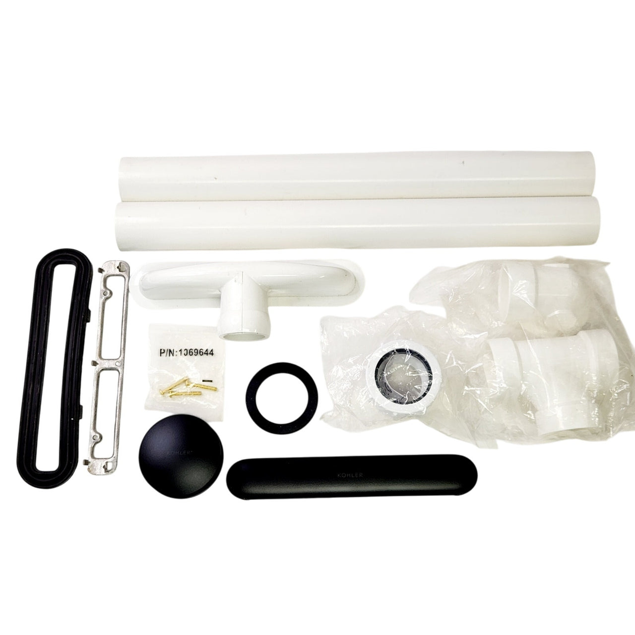 Kohler 7272-BL Clearflo Tub Drain with Slotted Overflow - Matte Black READ