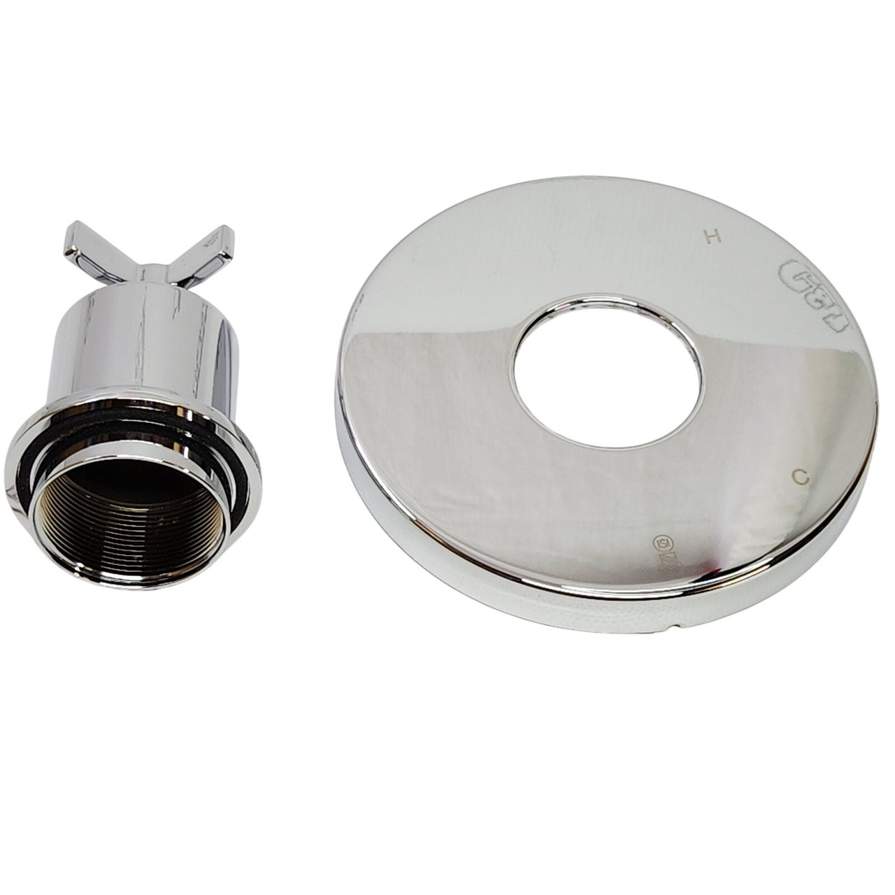 Signature Hardware 484015 Vassor Pressure Balance Shower Valve Trim -Chrome READ