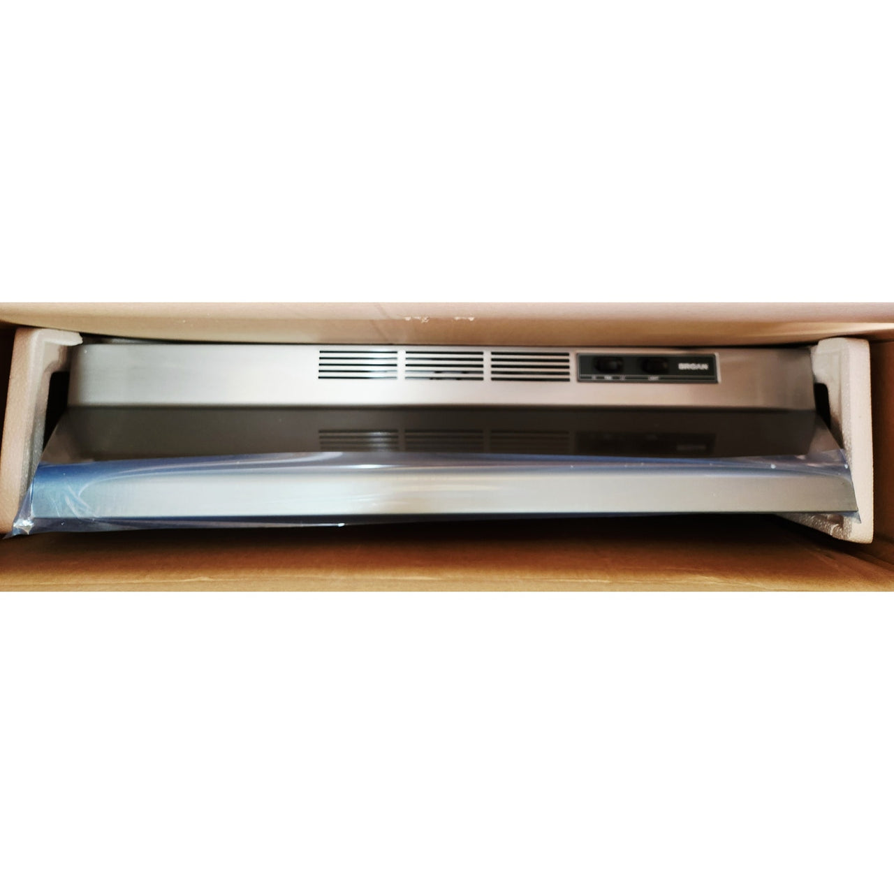 Broan 4130SF Economy 30"Steel Non Ducted Under Cabinet Range Hood-Stainless READ
