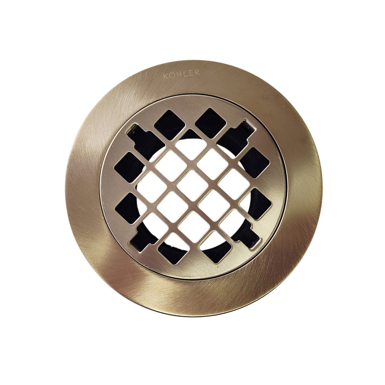 Kohler 9132-BV Round Shower Drain - Vibrant Brushed Bronze READ