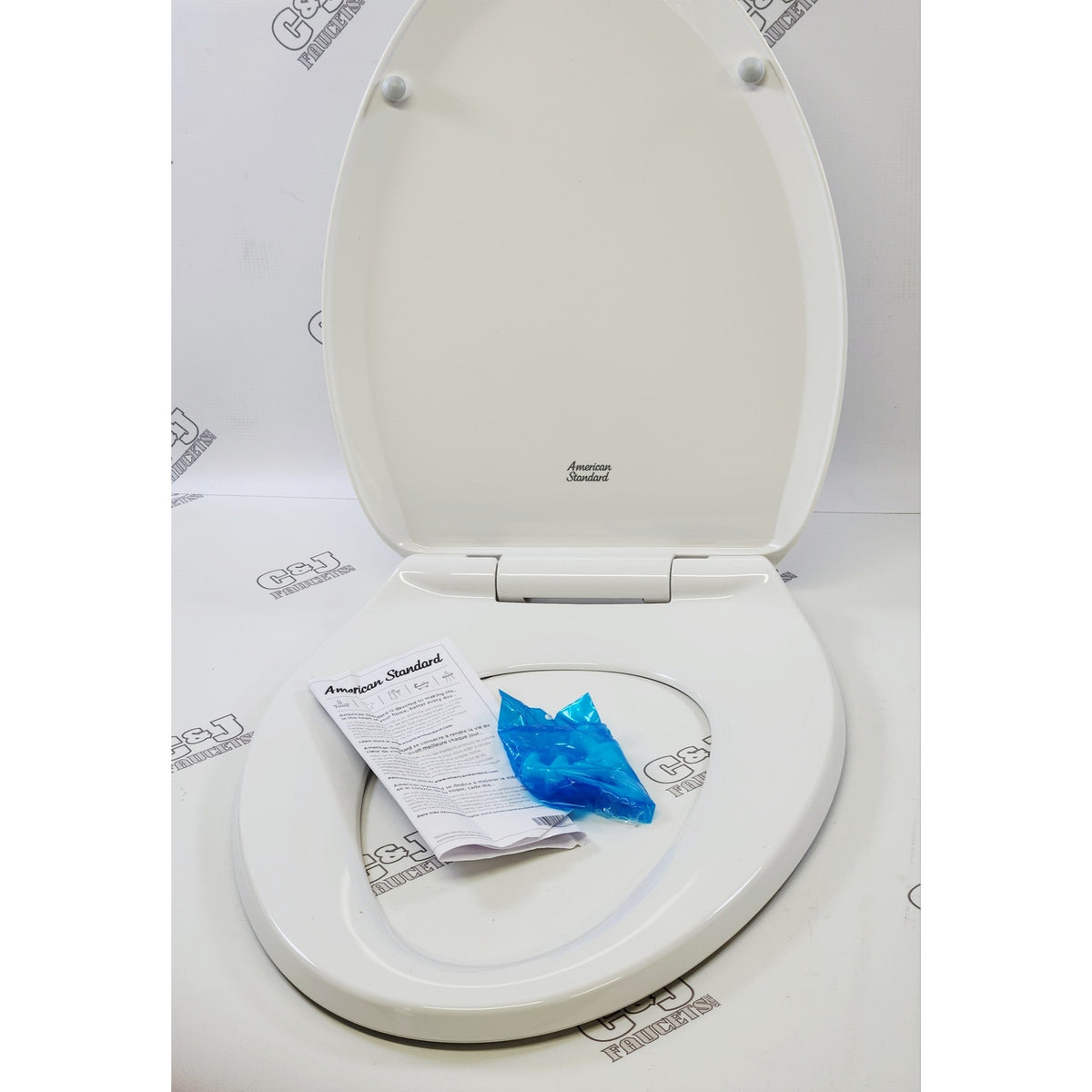 American Standard 5503A.65BH.020 Cadet Soft Close Elongated Toilet Seat - White