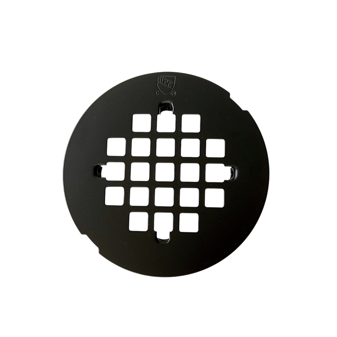 Westbrass D319-62 Casper Brass Snap-In Shower Strainer Grid - Matte Black
