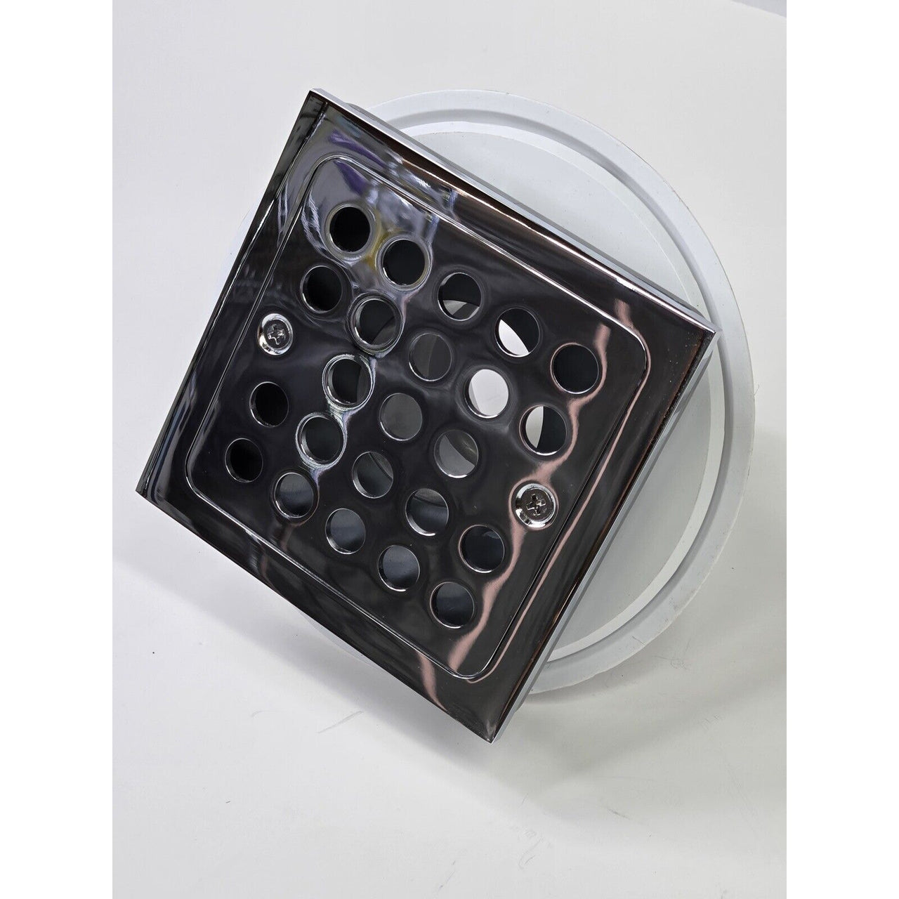 Signature Hardware 446696 Menlo Square Shower Drain - Chrome