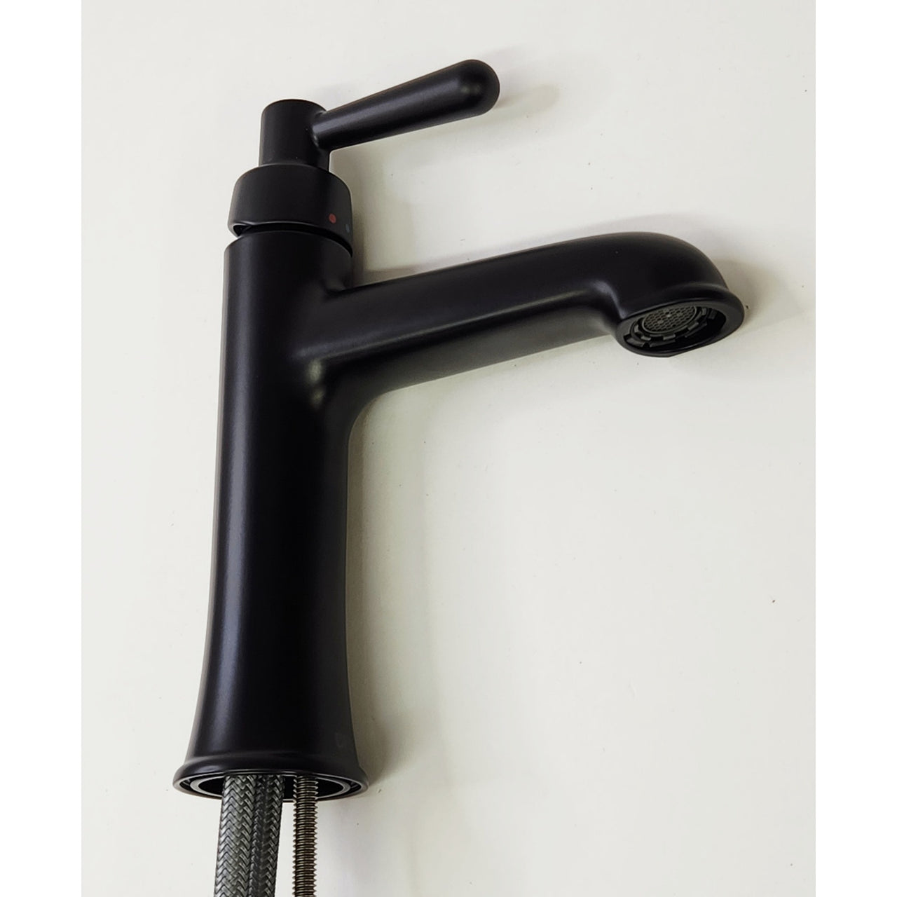 Moen 56910BL Ember One-Handle Low Arc Bathroom Faucet - Matte Black