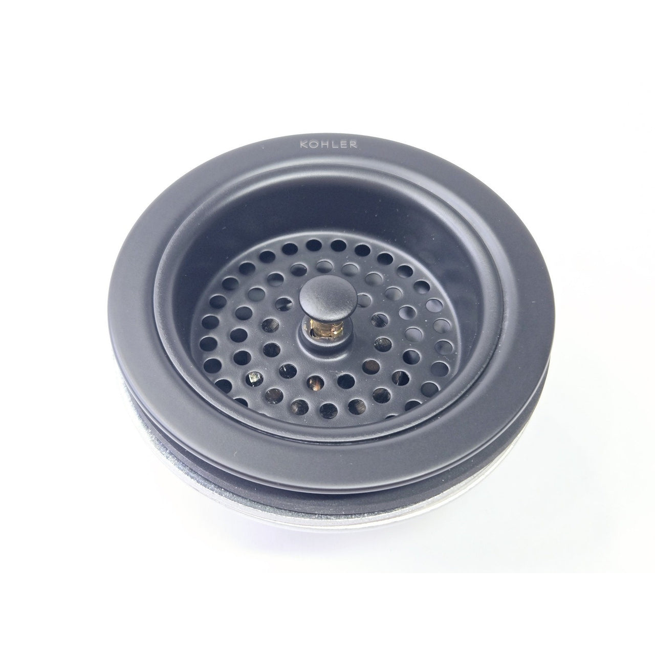 Kohler 8801-BL Duostrainer Sink Strainer, 1.5 - Matte Black