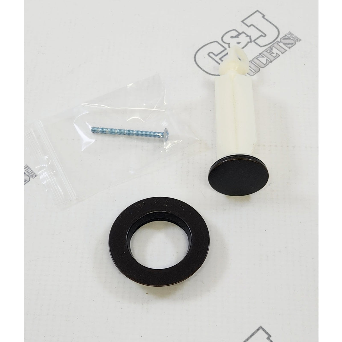 Moen 10709ORB Replacement Drain Assembly with Plug and Seat - Oil Rubbed Bronze