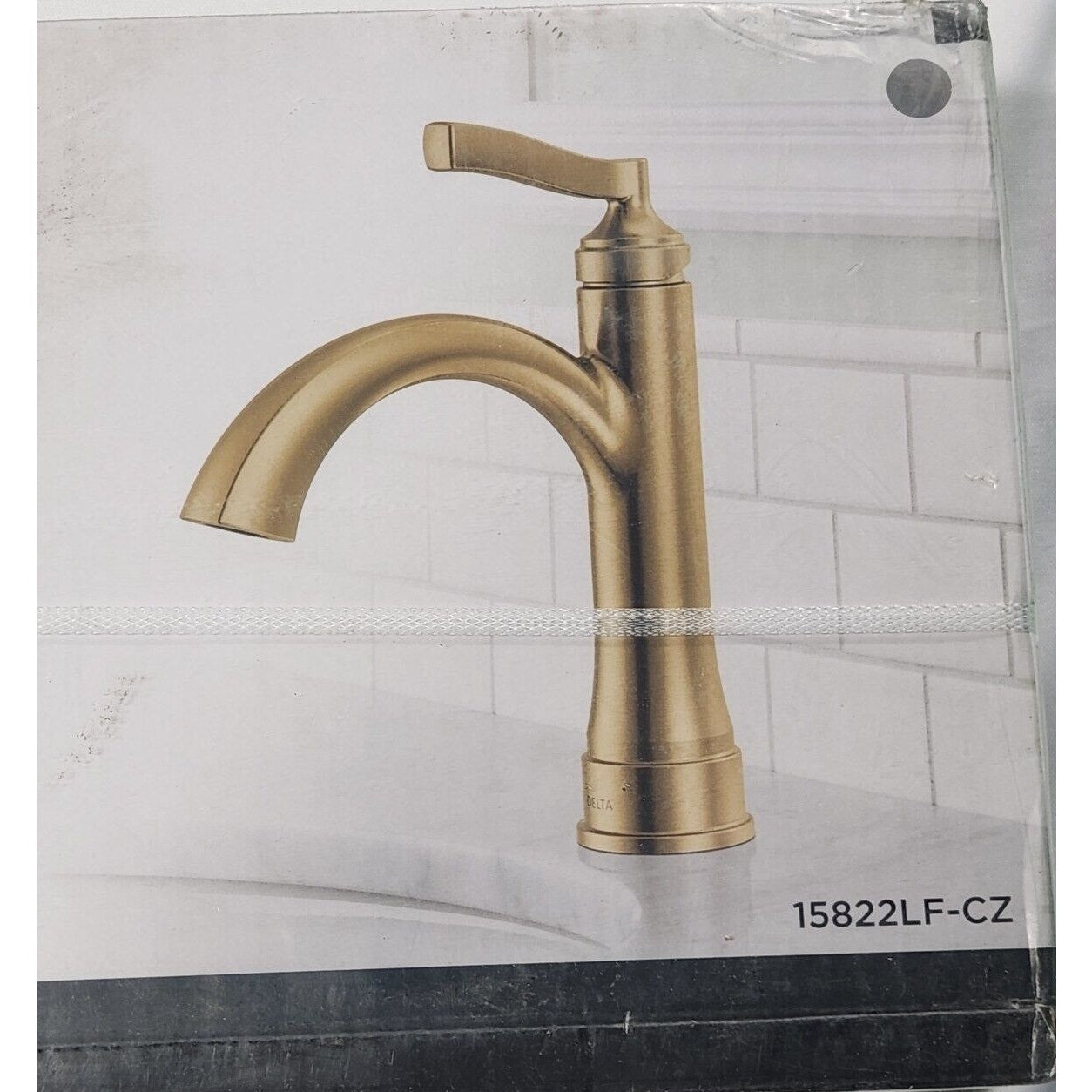 Delta 15822LF-CZ Faryn Single Handle Bathroom Faucet - Champagne Bronze