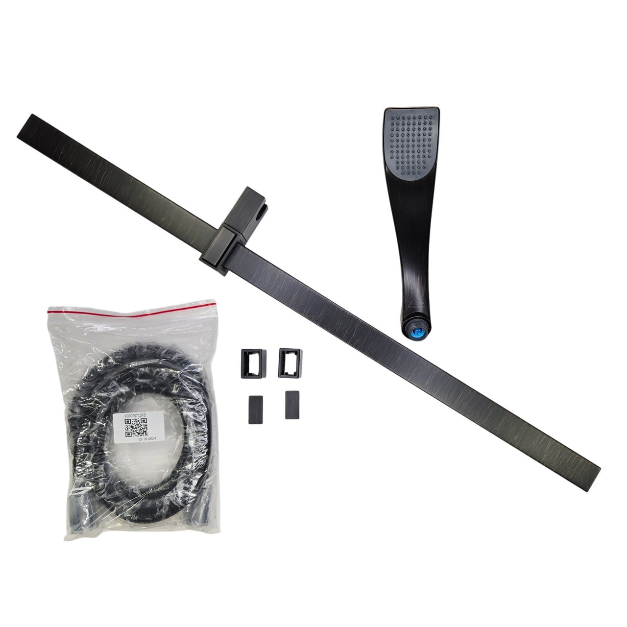 Delta 57051-RB Dryden Slide Bar Hand Held Shower with Hose - Bronze