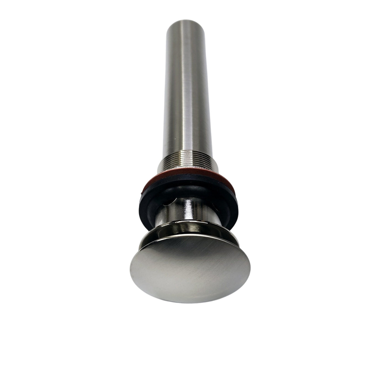 Signature Hardware 205616 Mushroom Style Pop-Up Bathroom Drain - Brushed Nickel