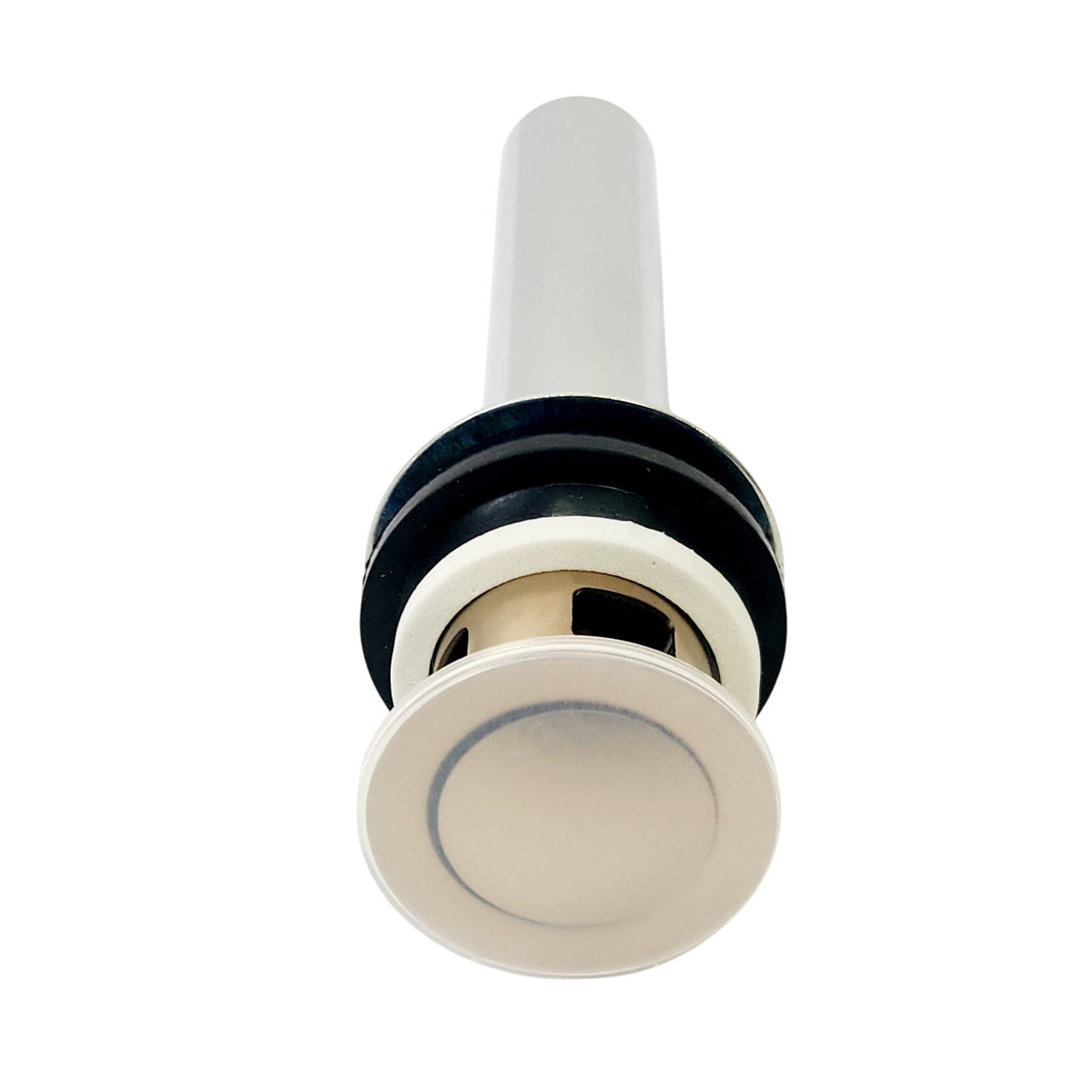 Brizo RP81628PG 1-5/8" Push Pop-Up Drain Assembly with Overflow - Polished Gold