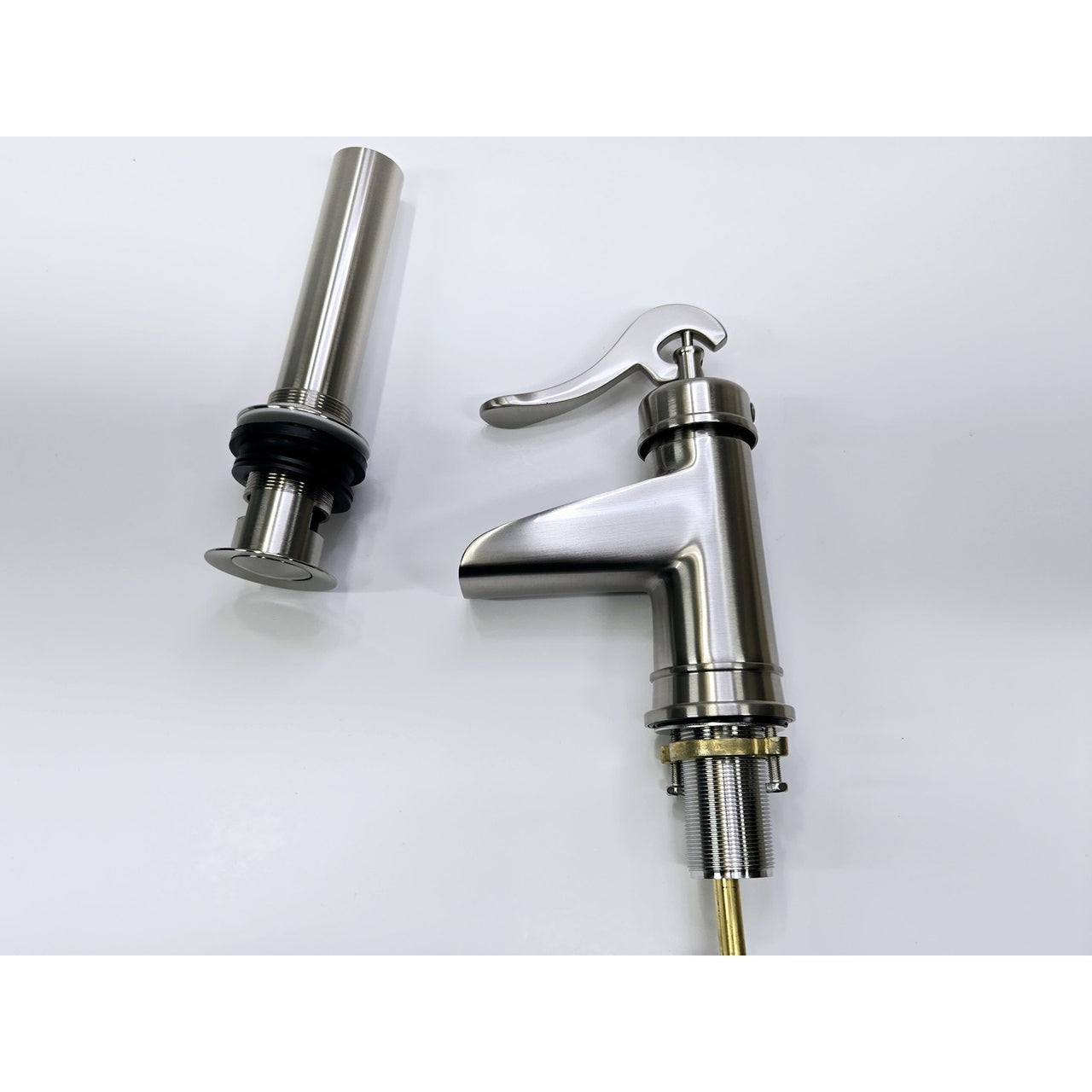 Signature Hardware 426804 Melton Waterfall Bathroom Faucet - Brushed Nickel