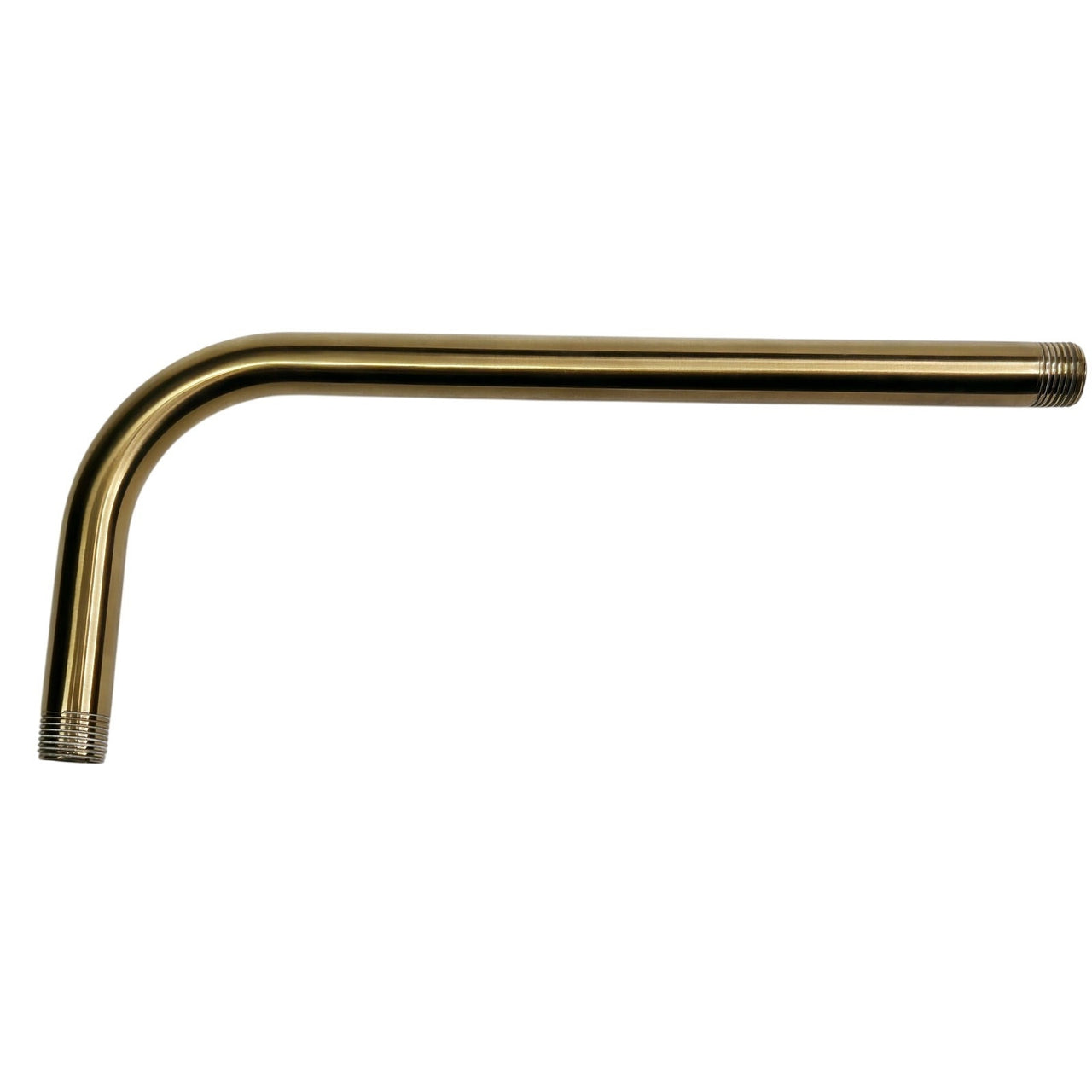 Signature Hardware 483912 12-3/8" Shower Arm - Brushed Gold