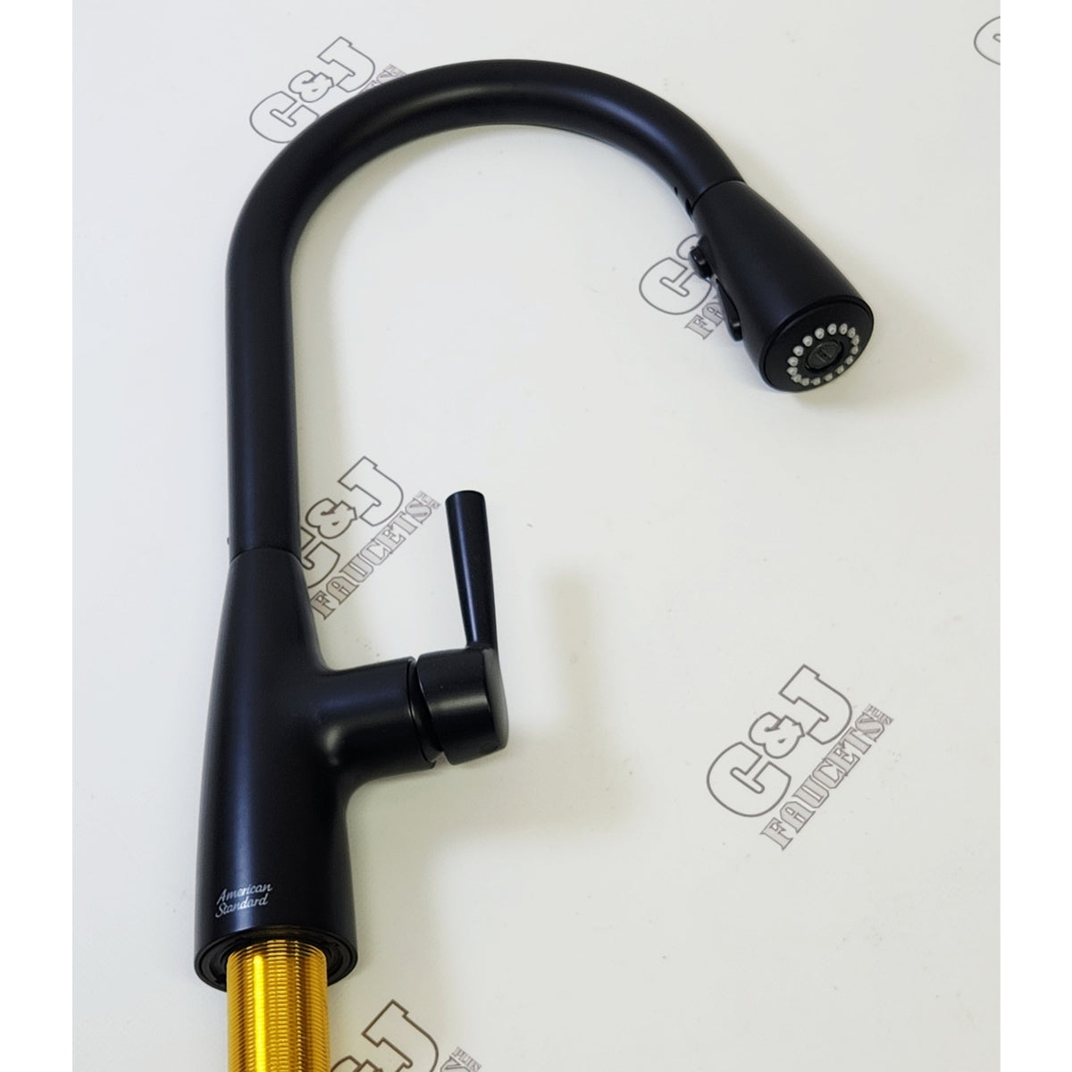 American Standard 7418300.243 Fairbury 2S Kitchen Faucet - Matte Black READ2