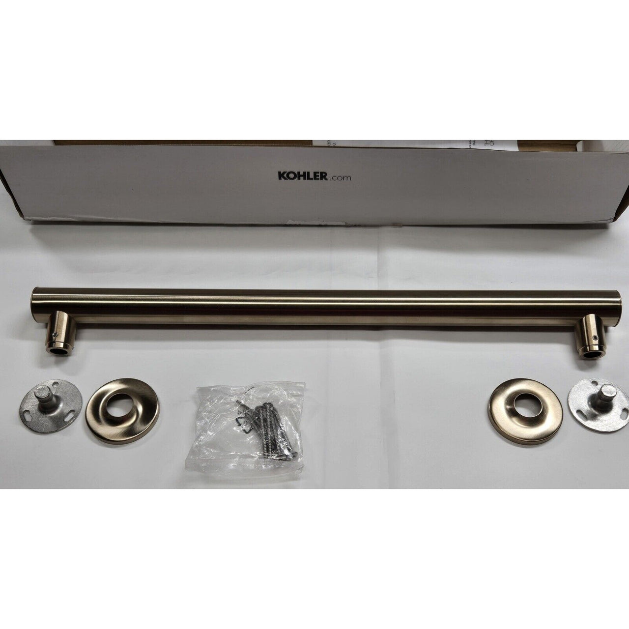 Kohler 11892-BV Purist 18" Grab Bar - Vibrant Brushed Bronze *READ