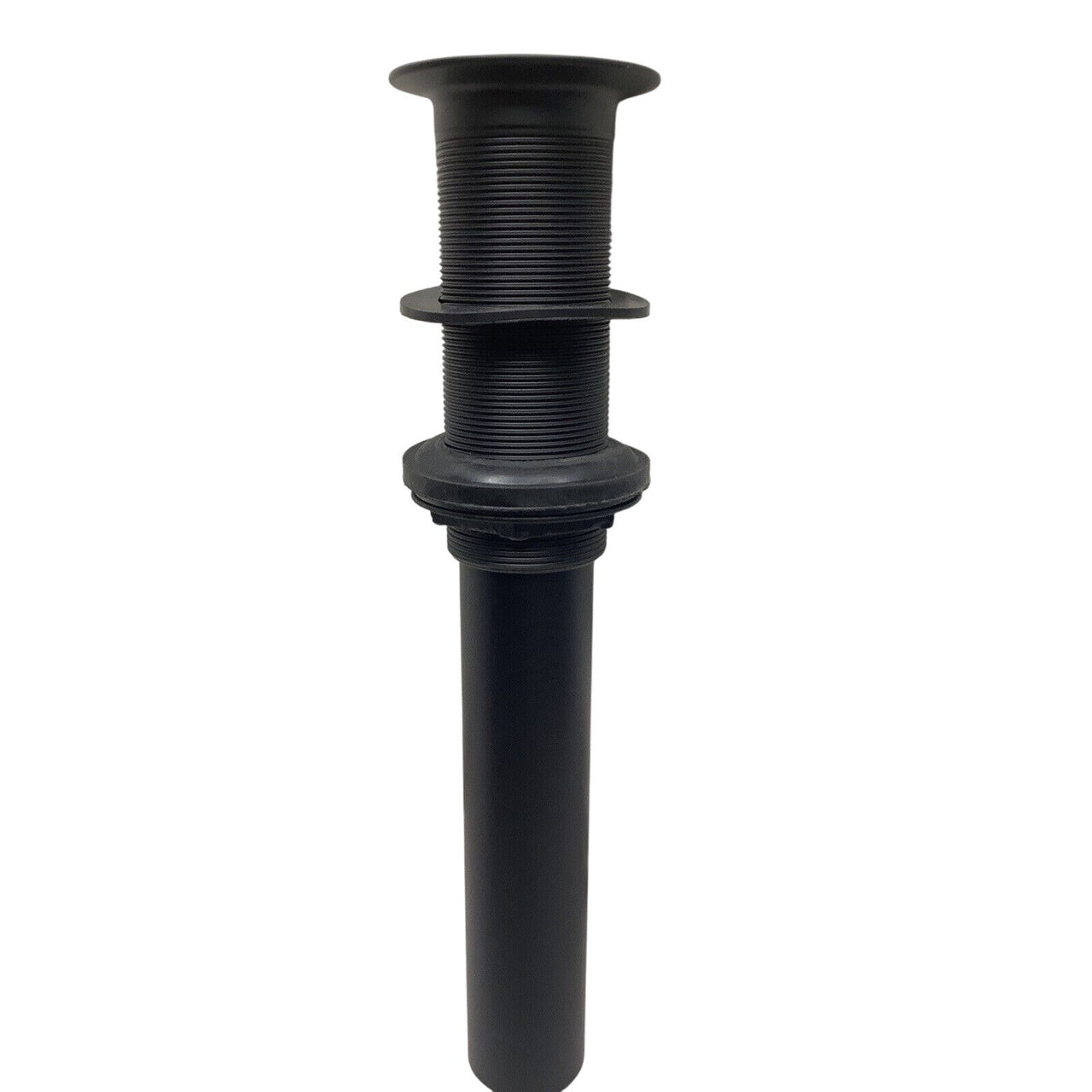 Signature Hardware 439789 Extended Press Type Pop Up Drain - Matte Black