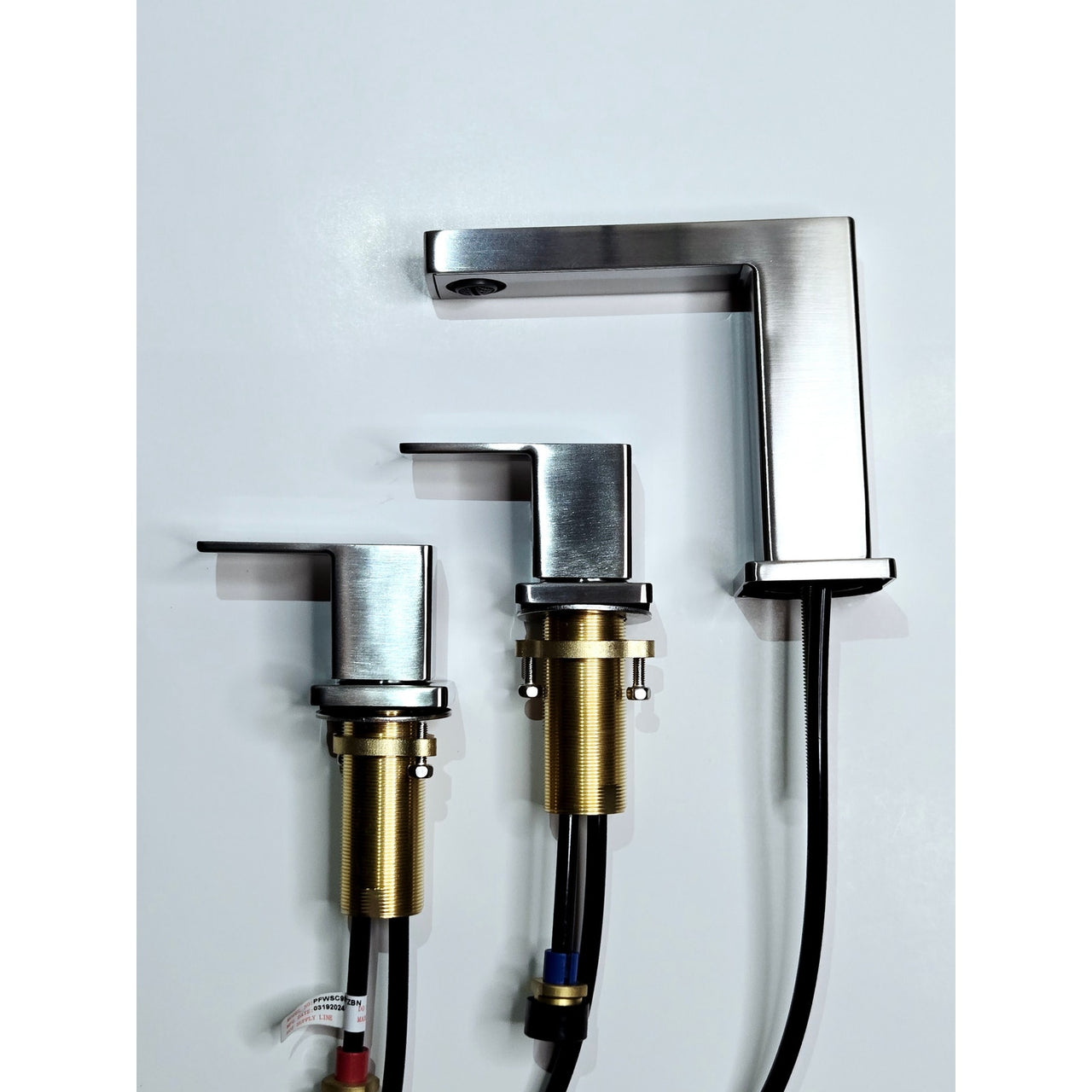 Proflo PFWSC9867ZBN Kelper1.2 GPM Widespread Bathroom Faucet - Brushed Nickel