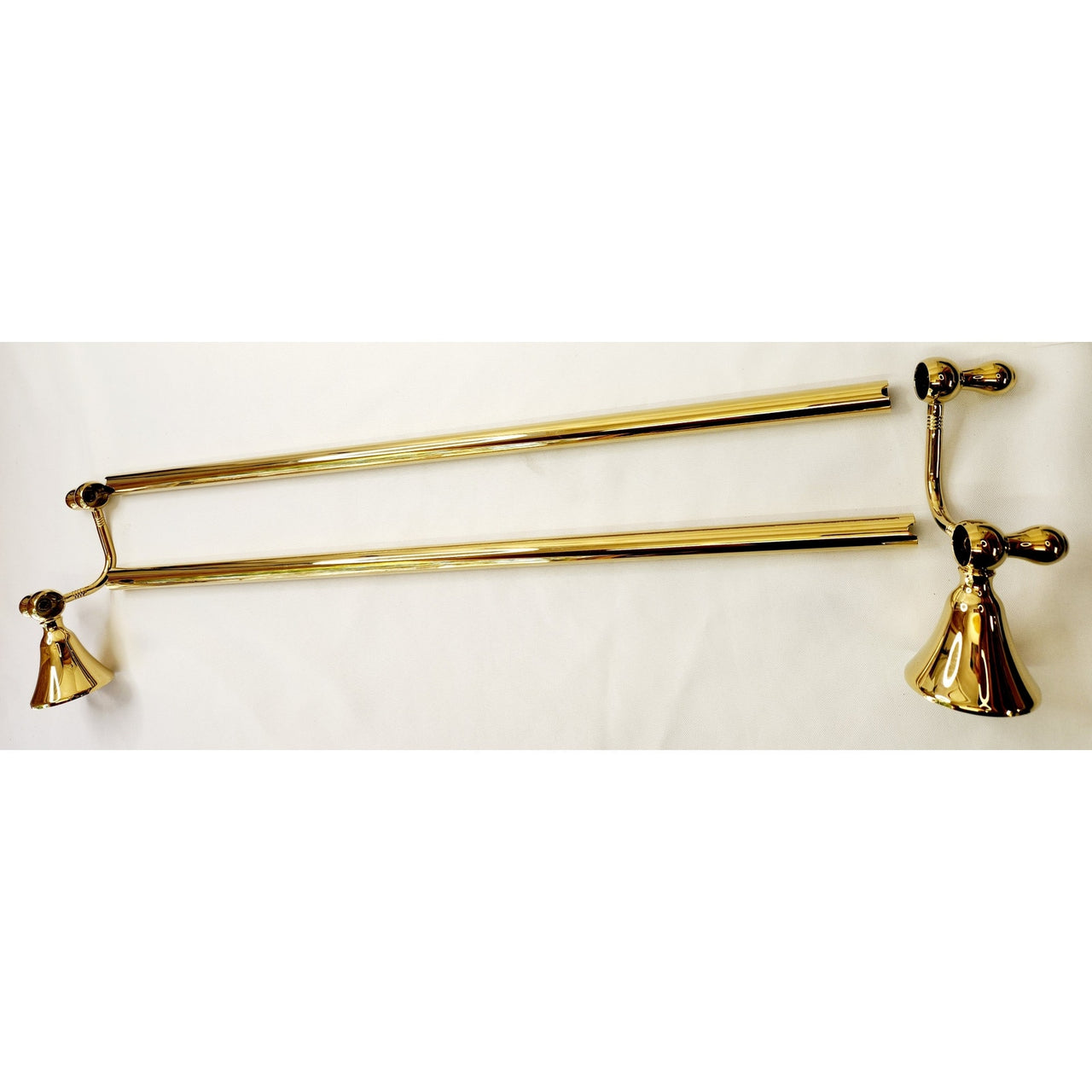Signature Hardware 498190 Traditional 26-3/4" Towel Bar - Polished Brass