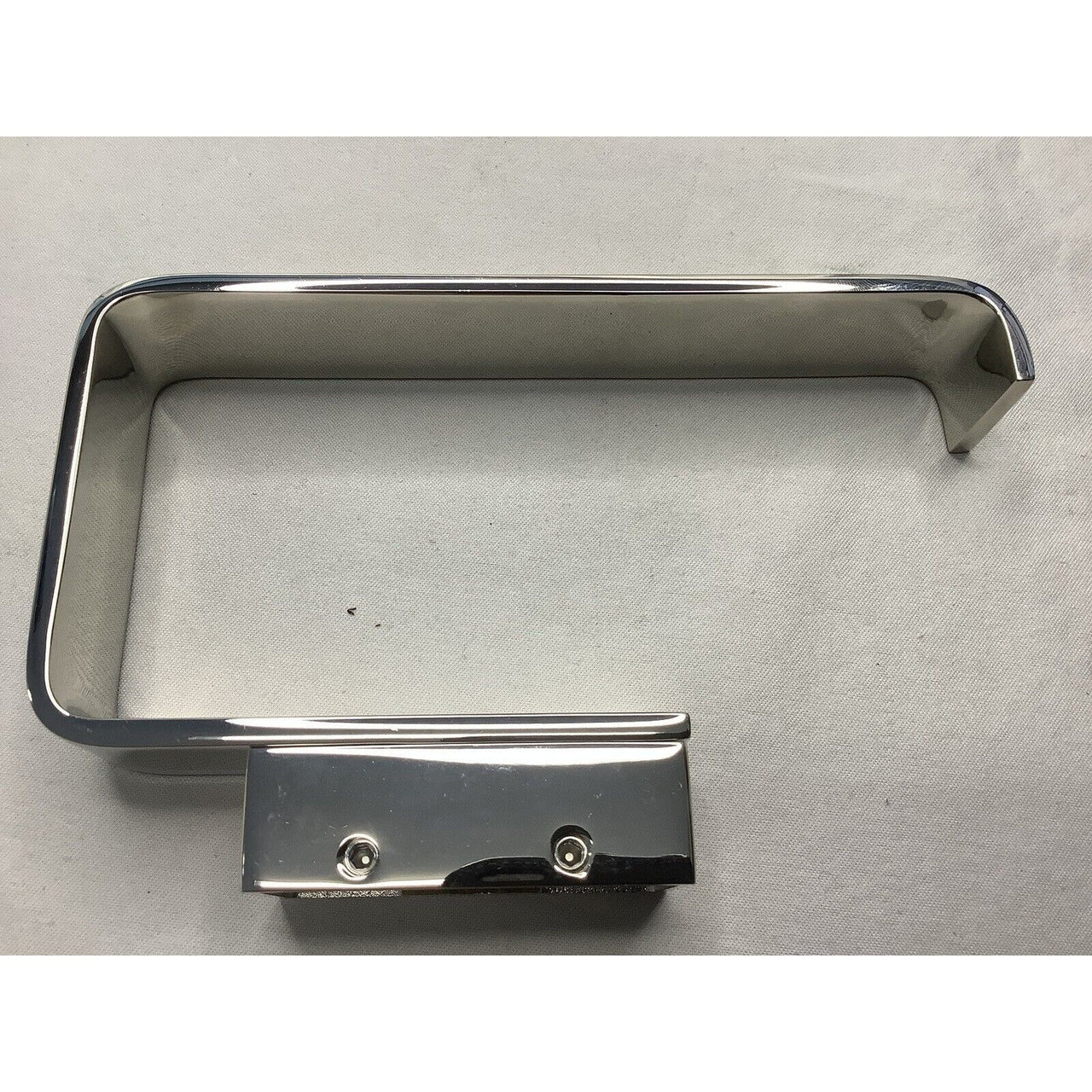 Signature Hardware 418833 Newberry Single Post Tissue Holder - Polished Nickel