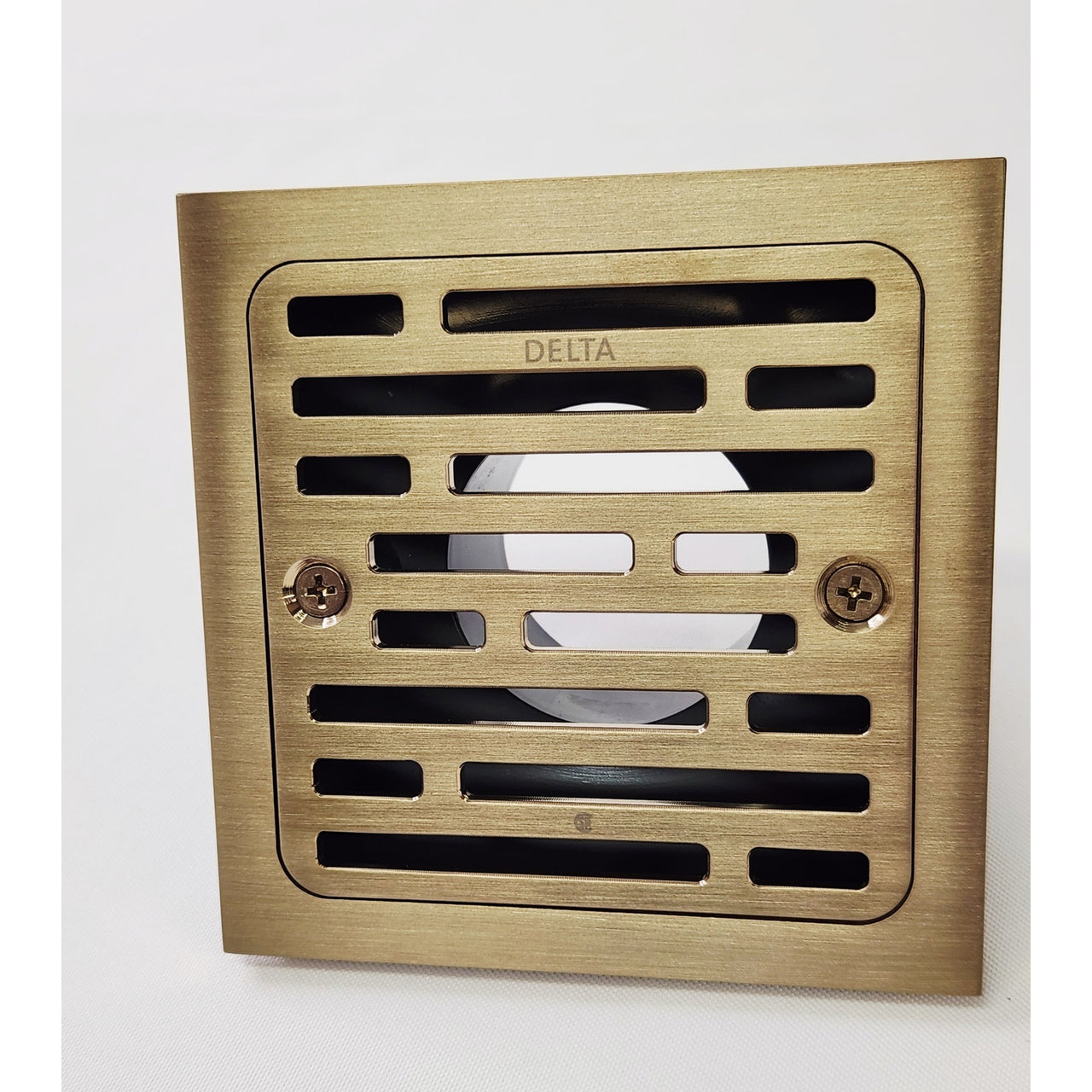 Delta DT062412-CZ 4" Tile-In Square Shower Drain - Champagne Bronze