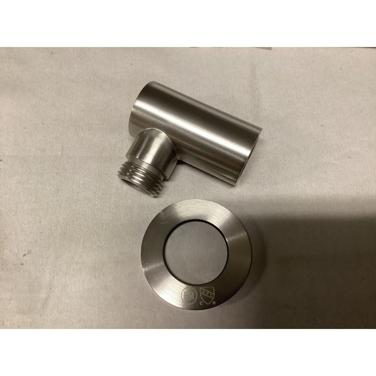 Signature Hardware 425073 Cylindrical Water Supply Elbow - Brushed Nickel