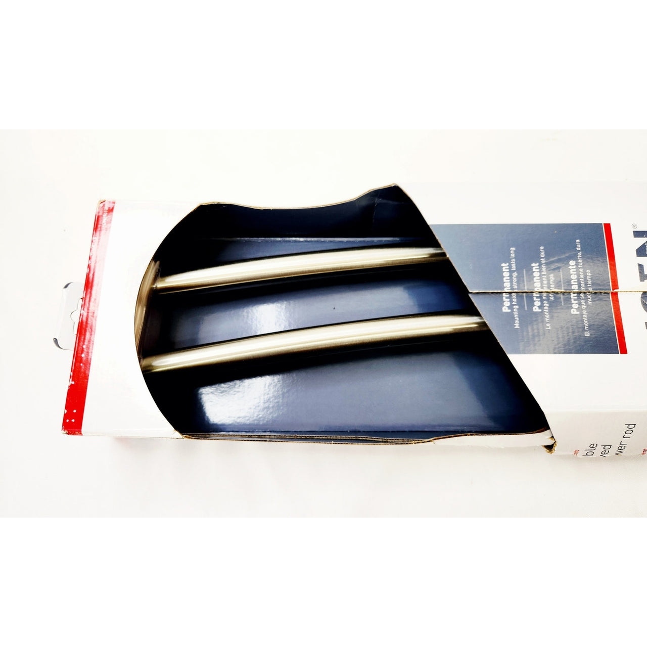 Moen DN2141BN Double 57" - 60" Adjustable Curved Shower Rod - Brushed Nickel