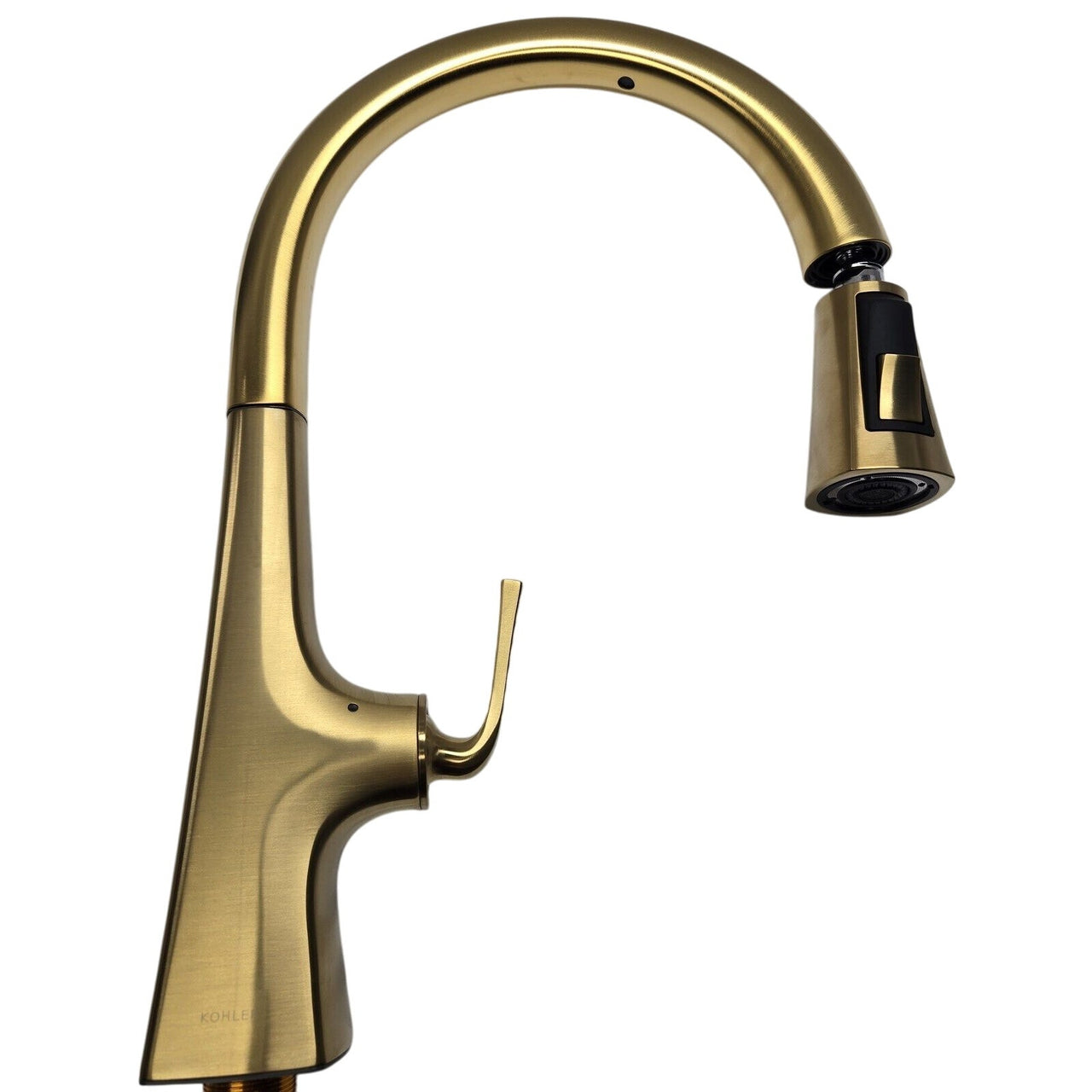 Kohler 22068-WB-2MB Graze Touchless Pull-Down Kitchen Faucet - Brushed Brass