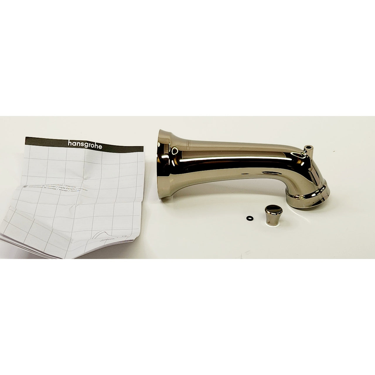 hansgrohe 04775830 Joleena Diverter Tub Spout - Polished Nickel
