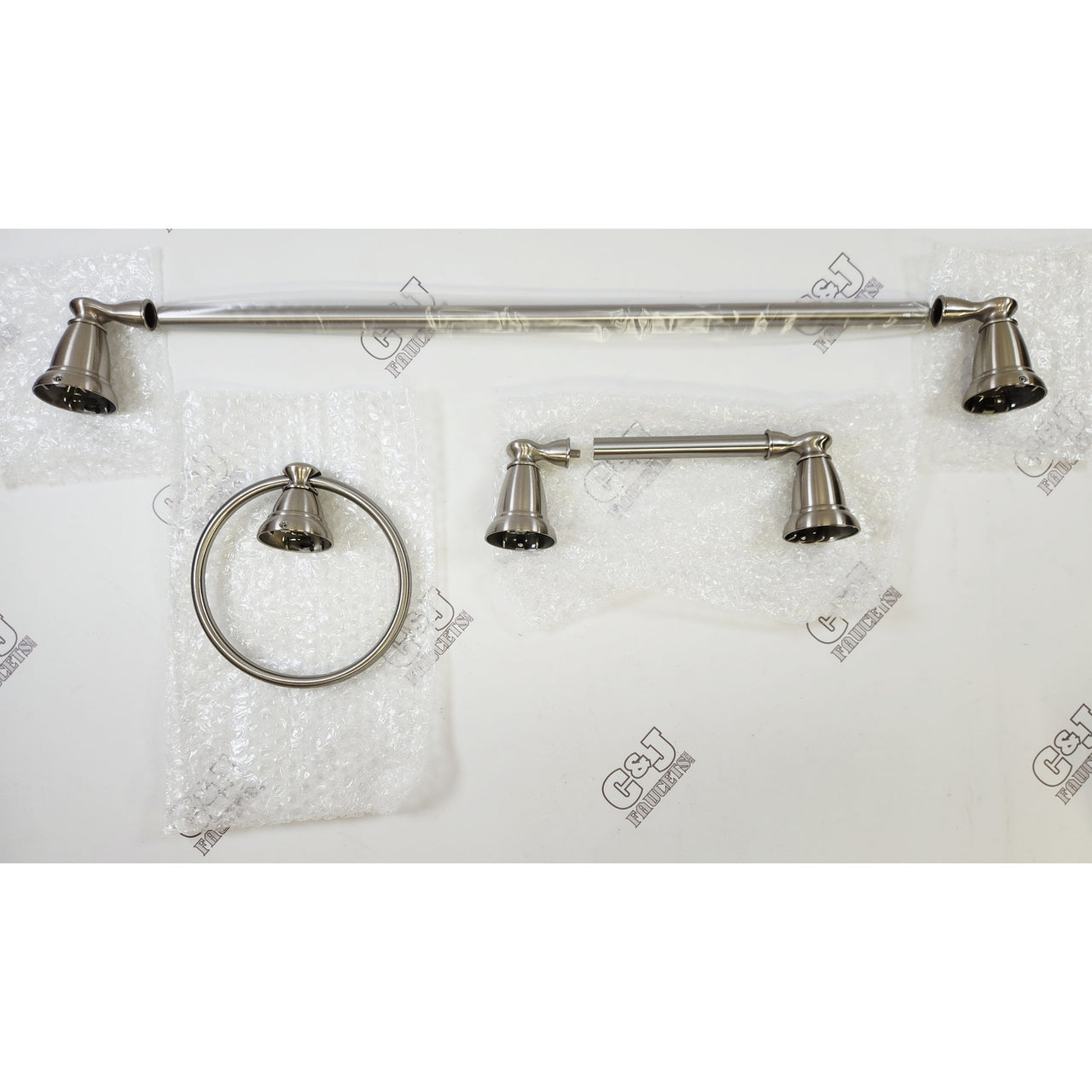 Moen Y2633BN Banbury Bathroom Accessory Kit - Brushed Nickel
