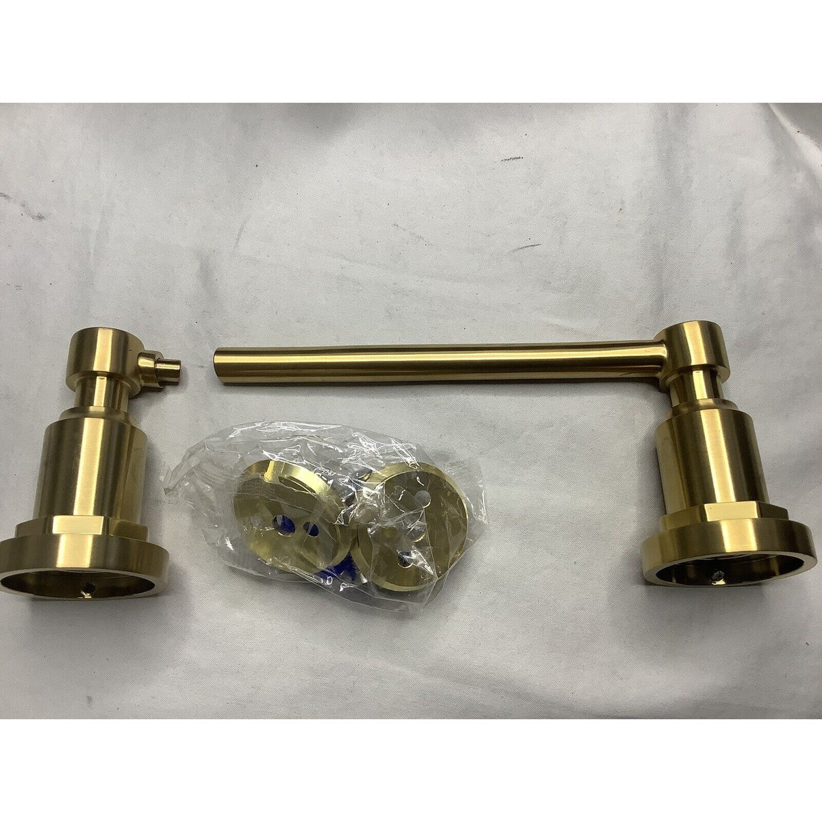 Signature Hardware 476969 Greyfield Pivoting Toilet Paper Holder - Brushed Gold