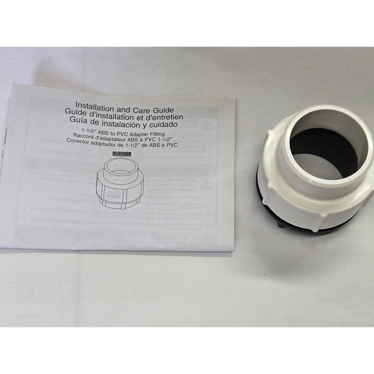 Kohler 37388-NA PureFlo ABS Adapter Kit - Black