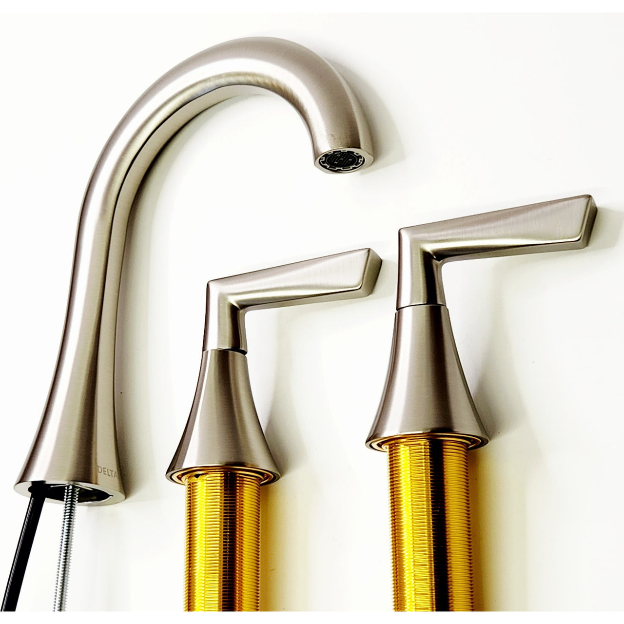 Delta 35874LF-SP Rinna Two Handle Widespread Bathroom Faucet - Brushed Nickel